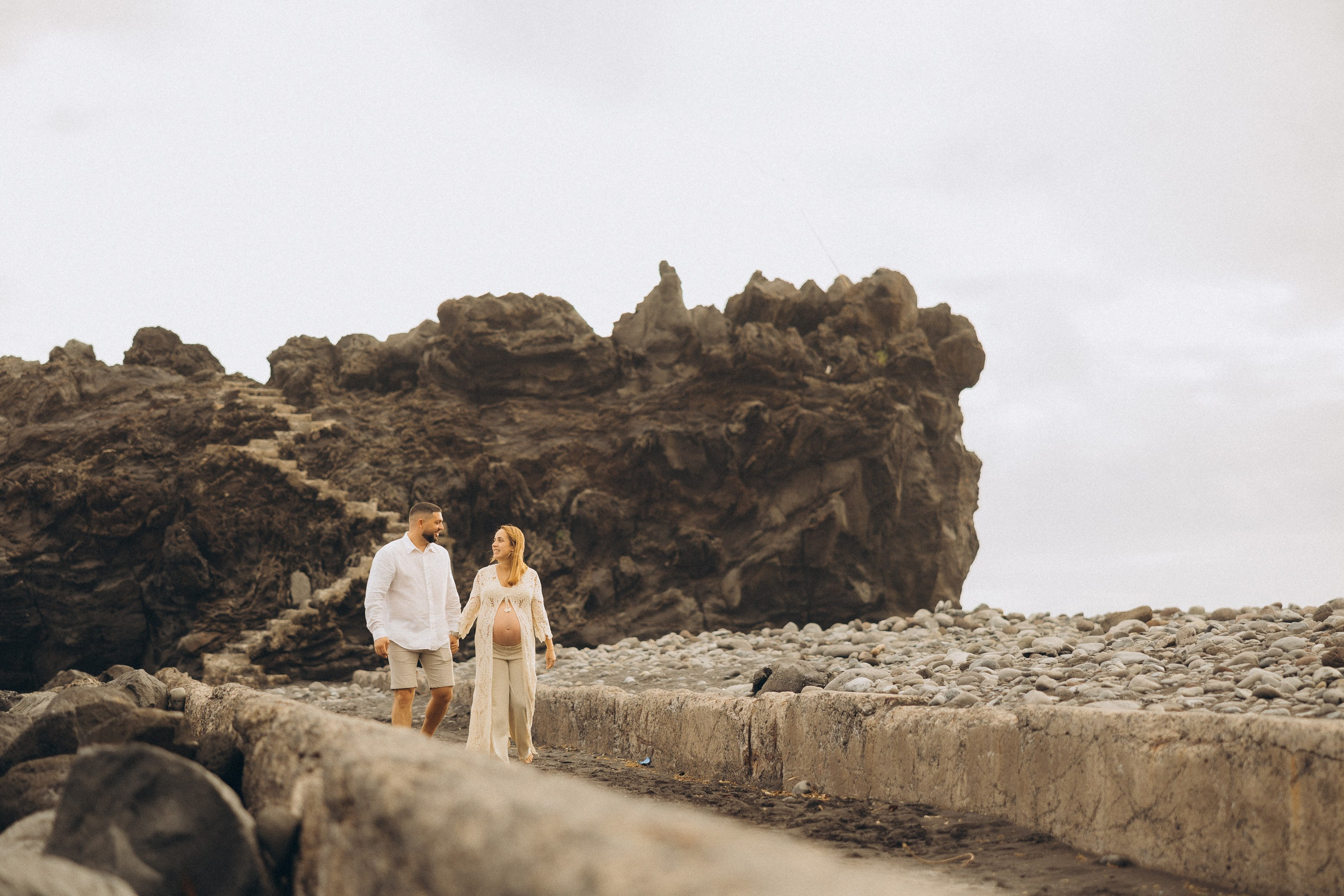 Stephanie & Edgar Formosa beach Madeira