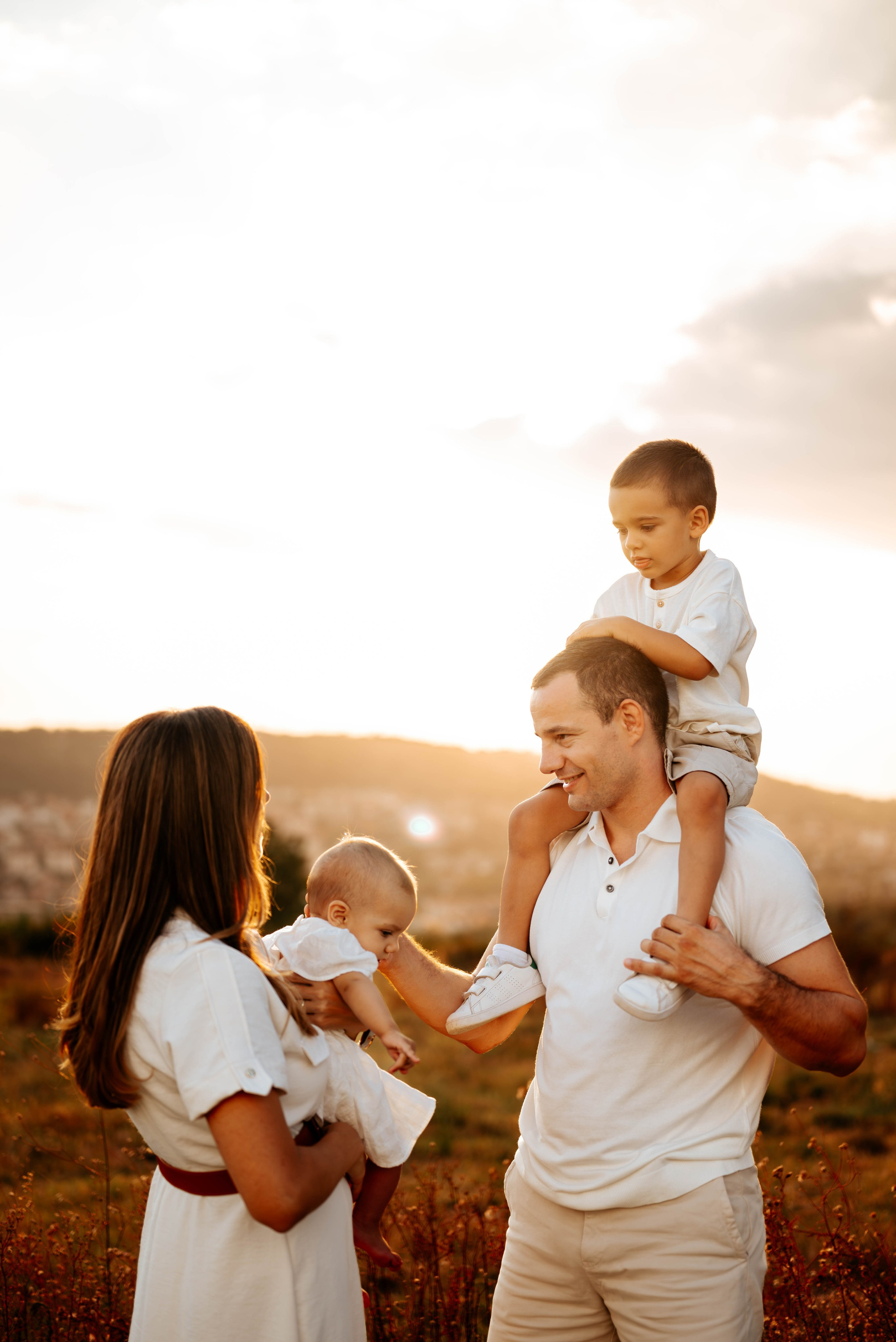 Bojana, Marko, Luka i Anika - porodično fotografisanje. Dečiji i porodični fotograf