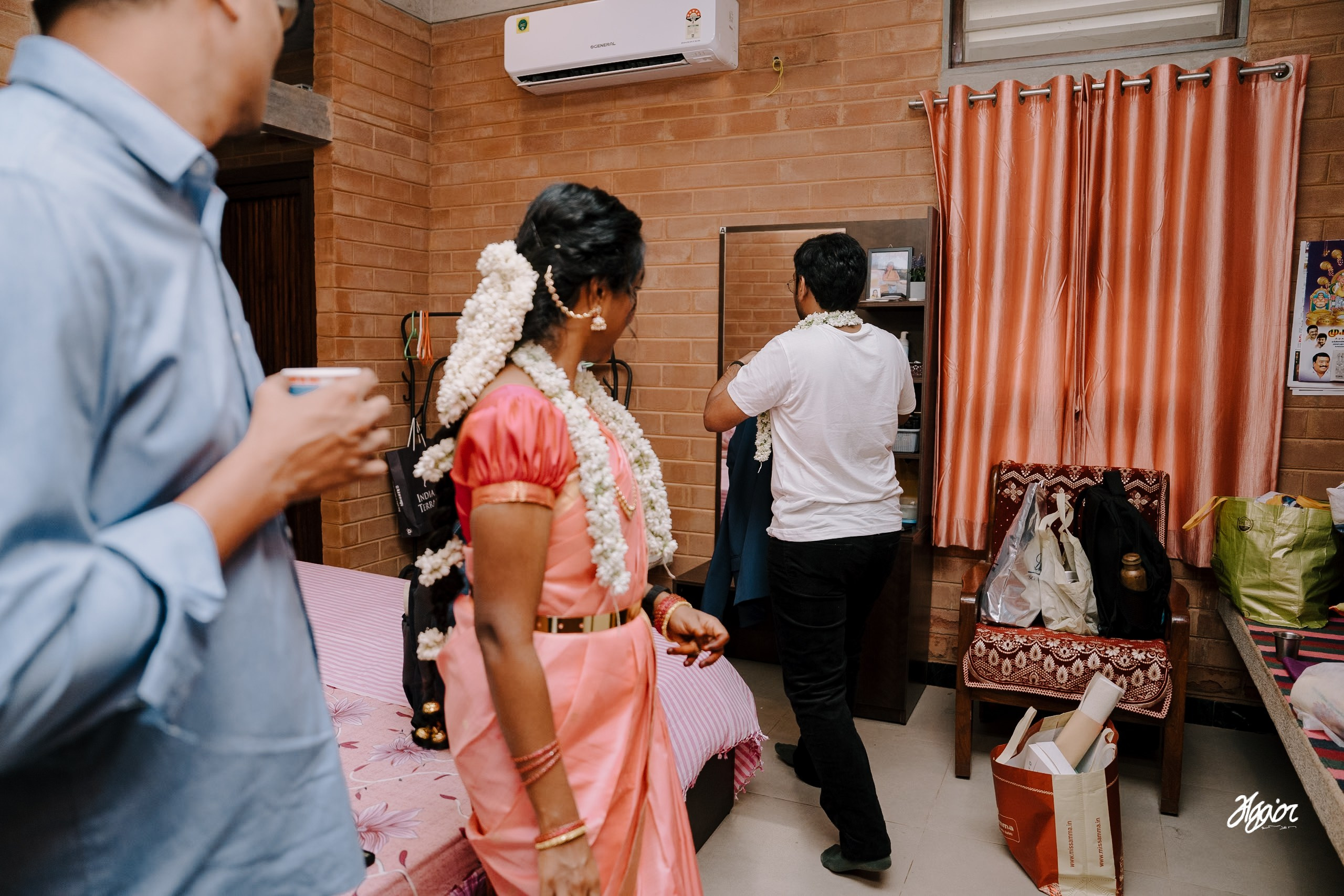 Wedding documentary photography in Pondicherry. Agam Vizha