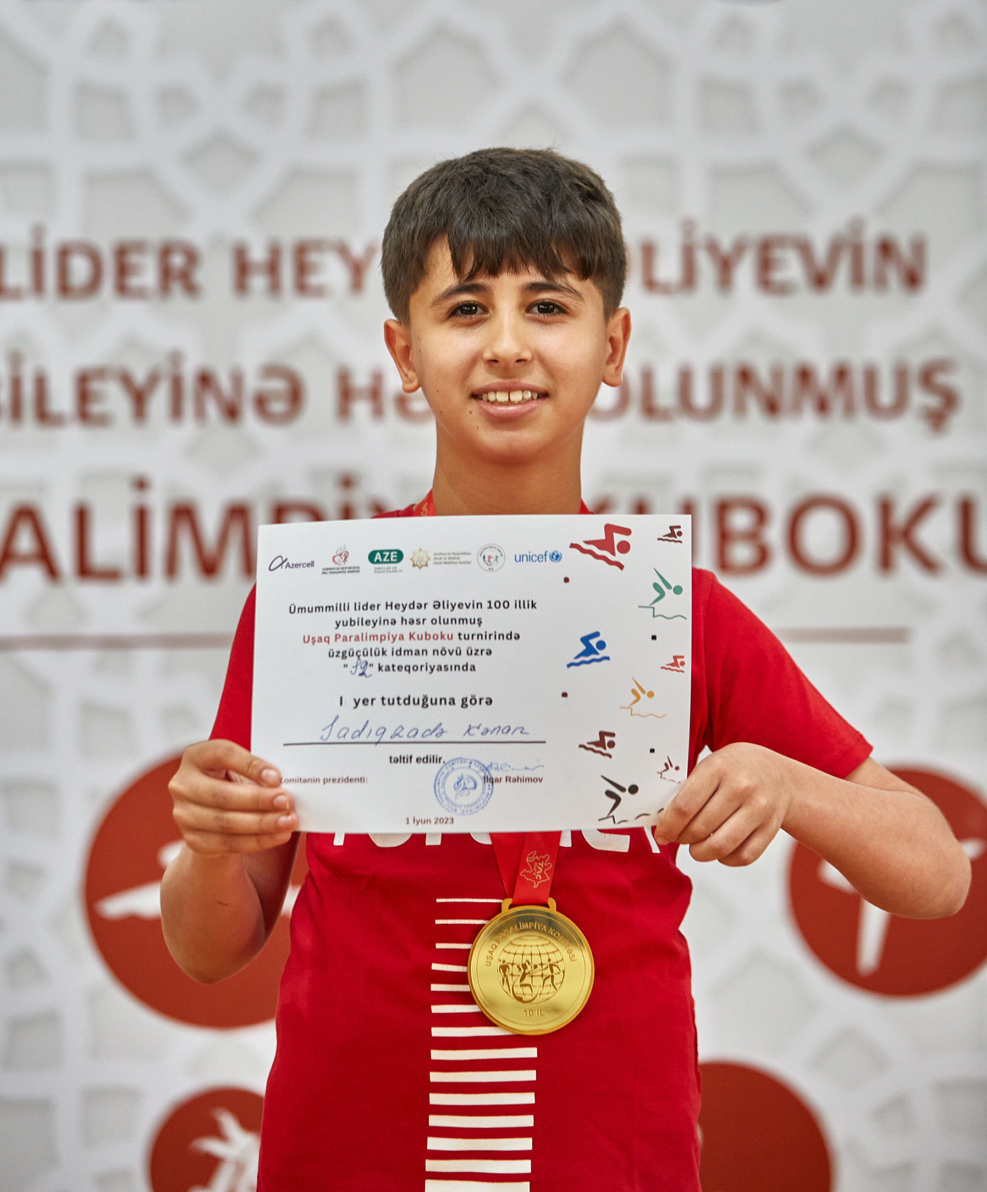 Paralimpiya oyunlari 2023. Photographer in Baku Kamran Enceladus