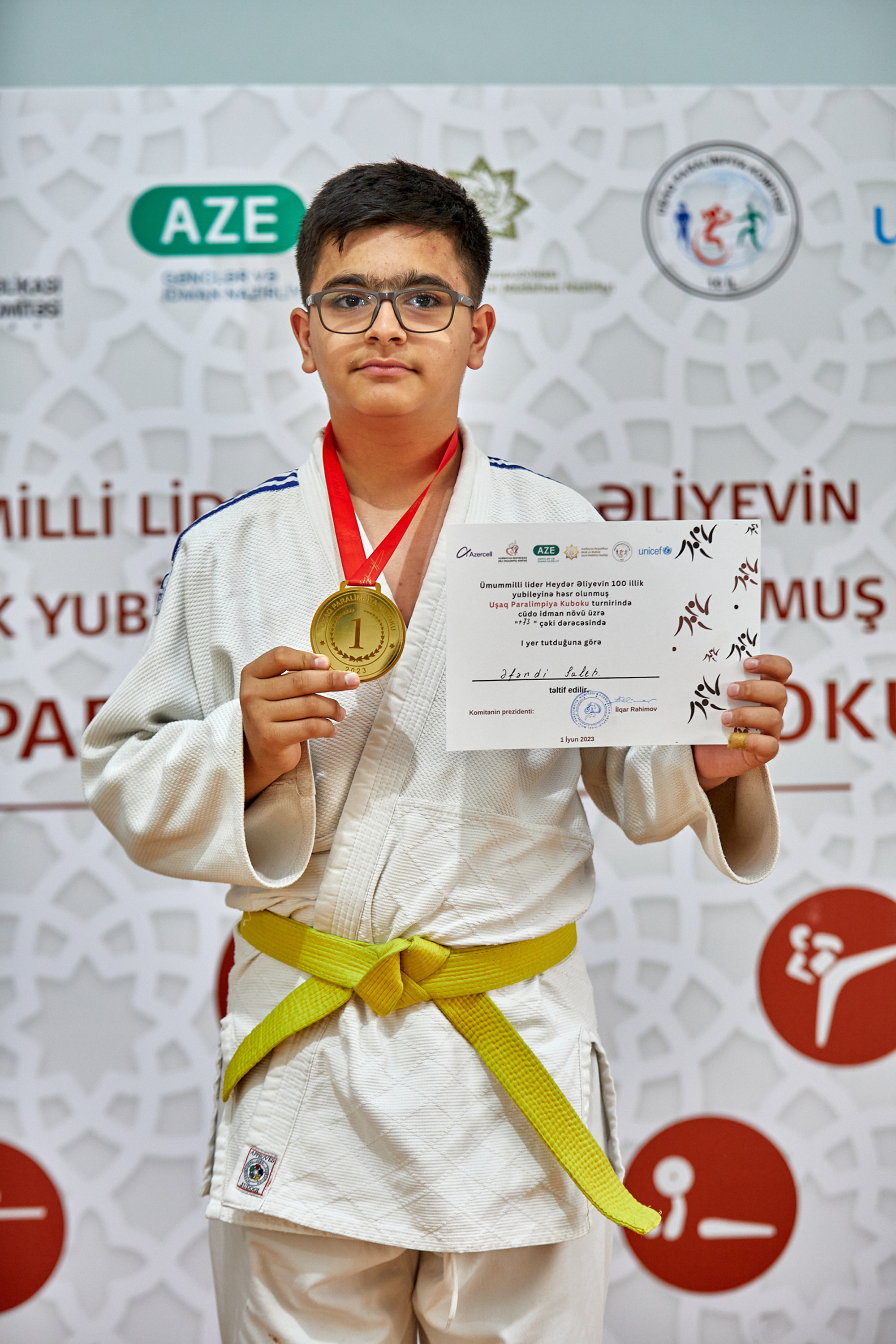 Paralimpiya oyunlari 2023. Photographer in Baku Kamran Enceladus