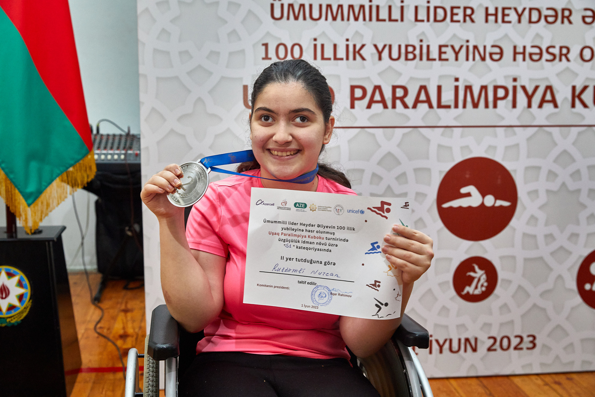 Paralimpiya oyunlari 2023. Photographer in Baku Kamran Enceladus