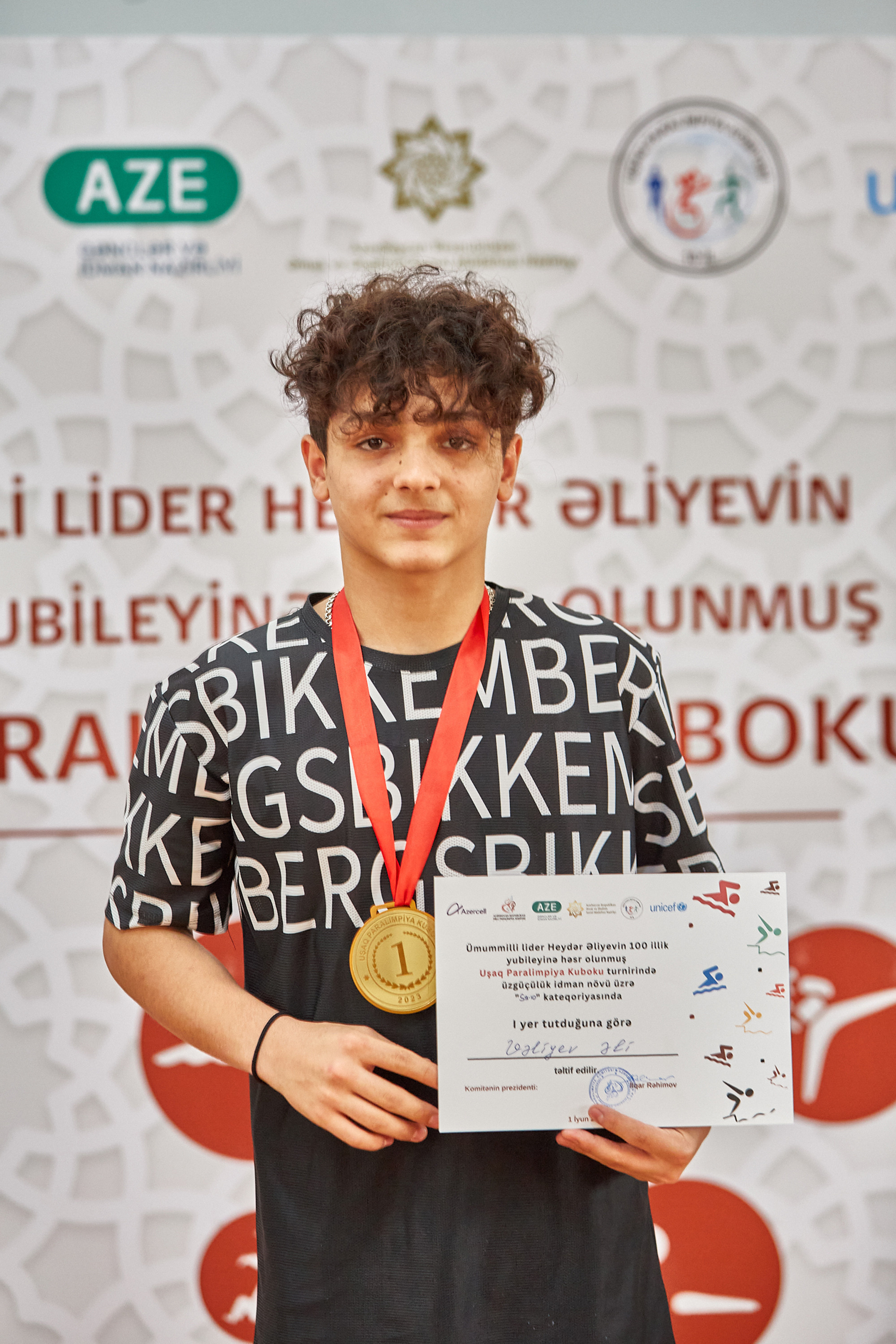 Paralimpiya oyunlari 2023. Photographer in Baku Kamran Enceladus