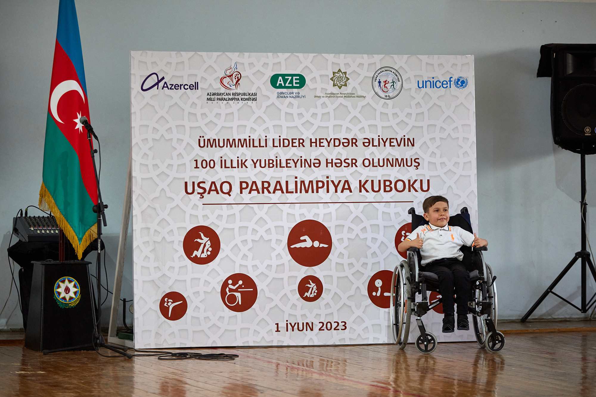 Paralimpiya oyunlari 2023. Photographer in Baku Kamran Enceladus