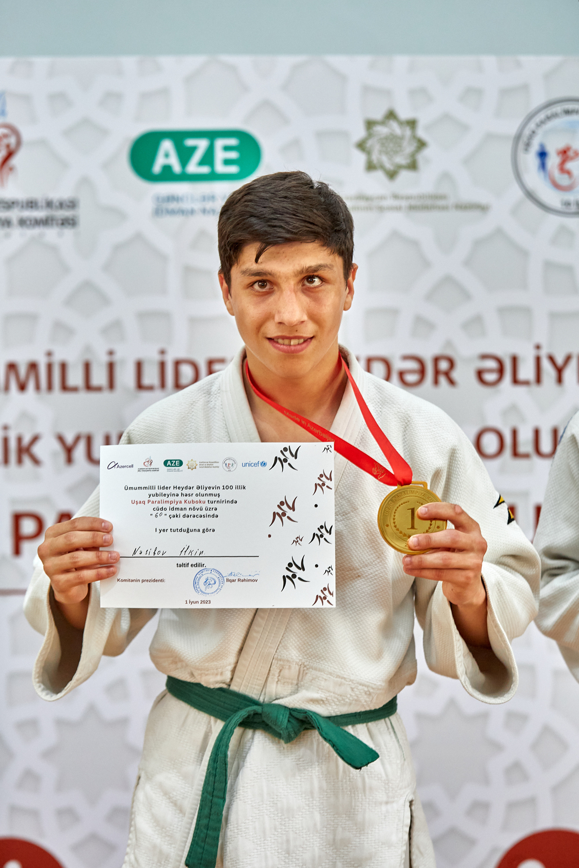 Paralimpiya oyunlari 2023. Photographer in Baku Kamran Enceladus