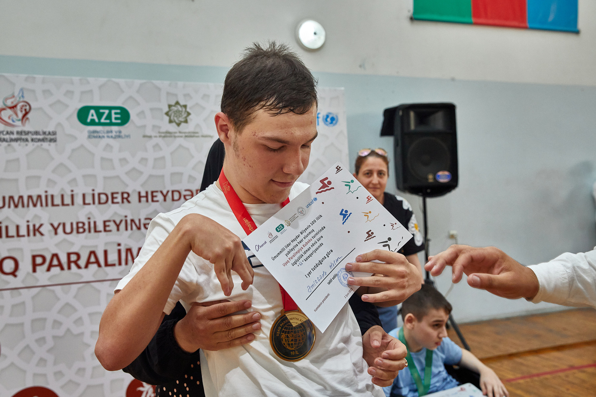 Paralimpiya oyunlari 2023. Photographer in Baku Kamran Enceladus