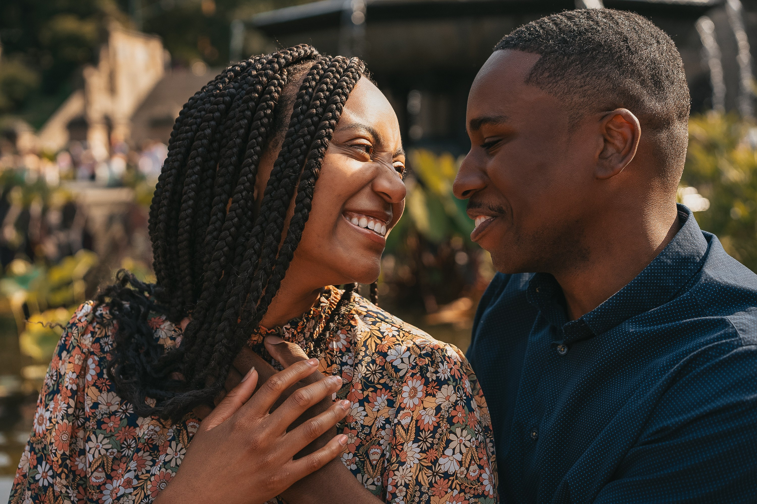 Photoshoot before wedding. Portrait and wedding photographer in New York