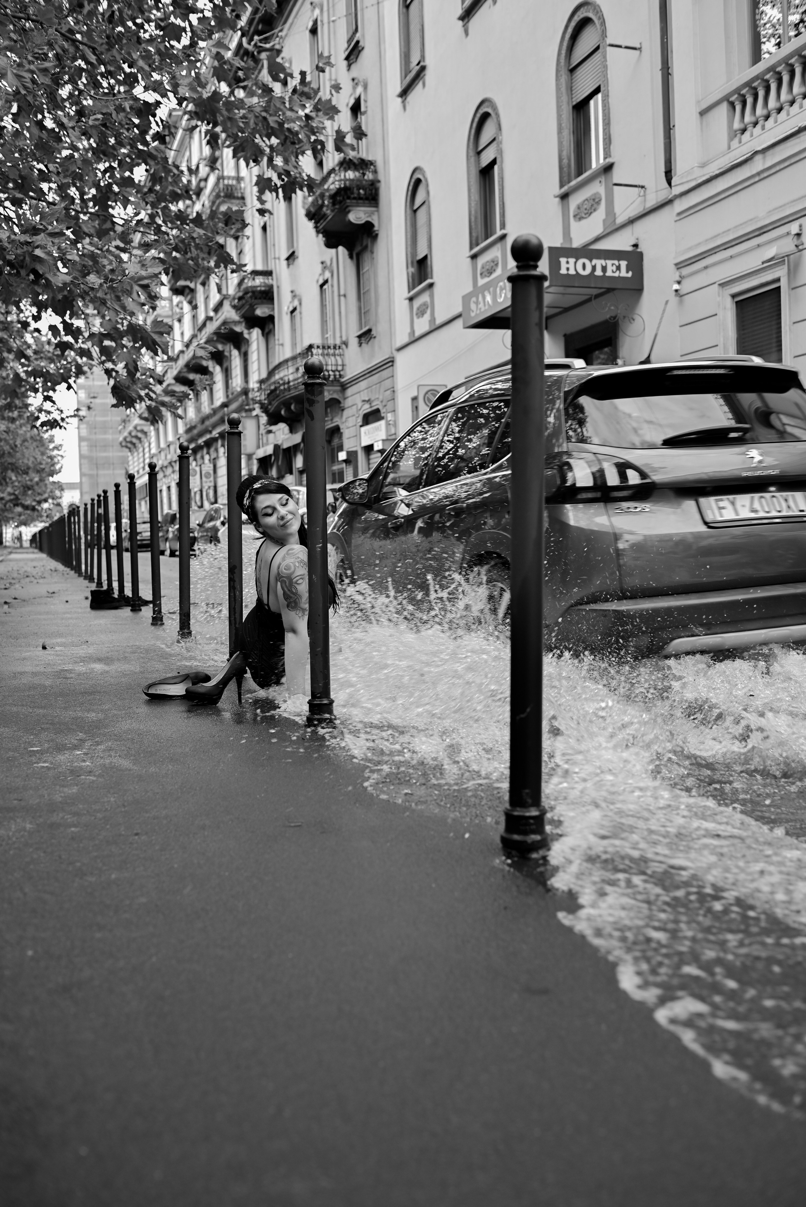 Scatti per far andare l’acqua di traverso all’ex