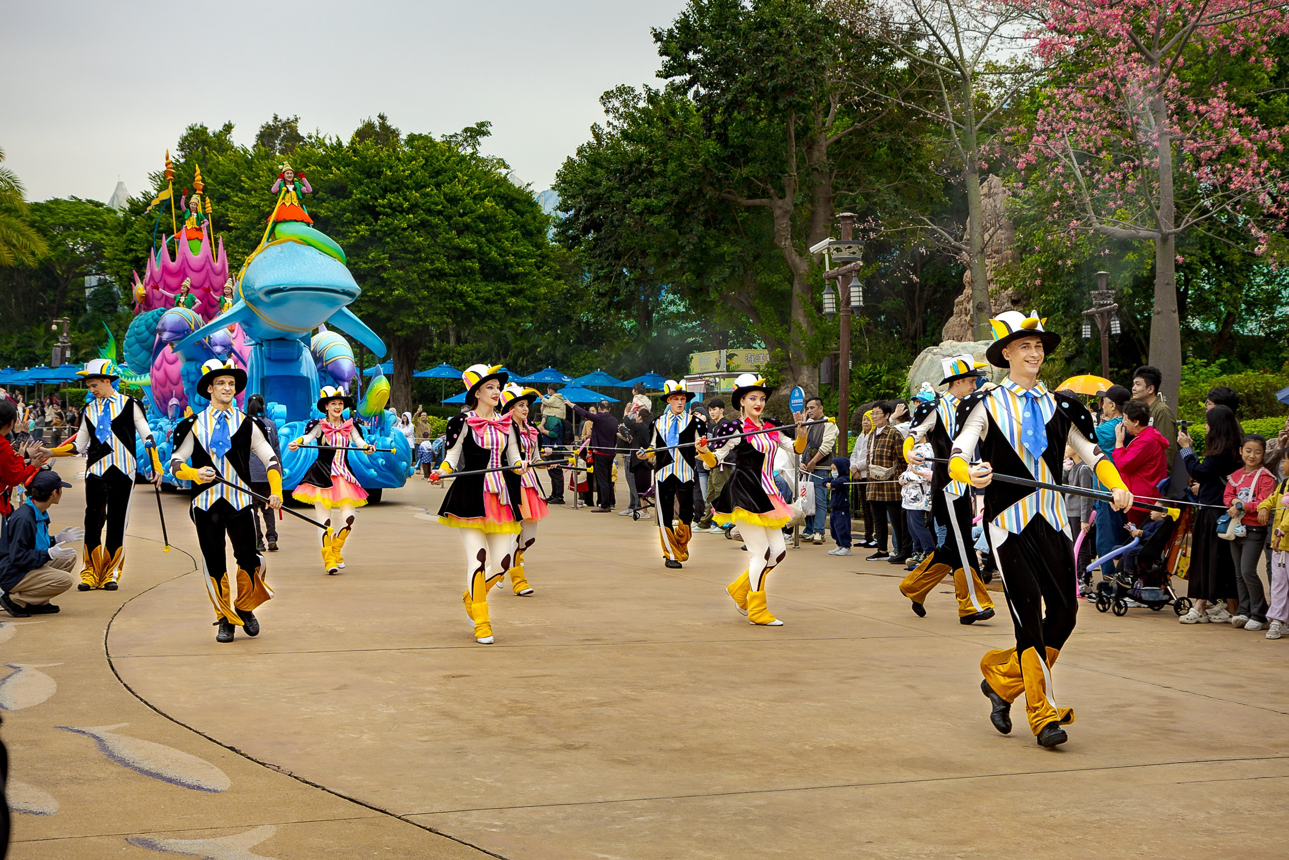 Дневной парад новогодняя версия