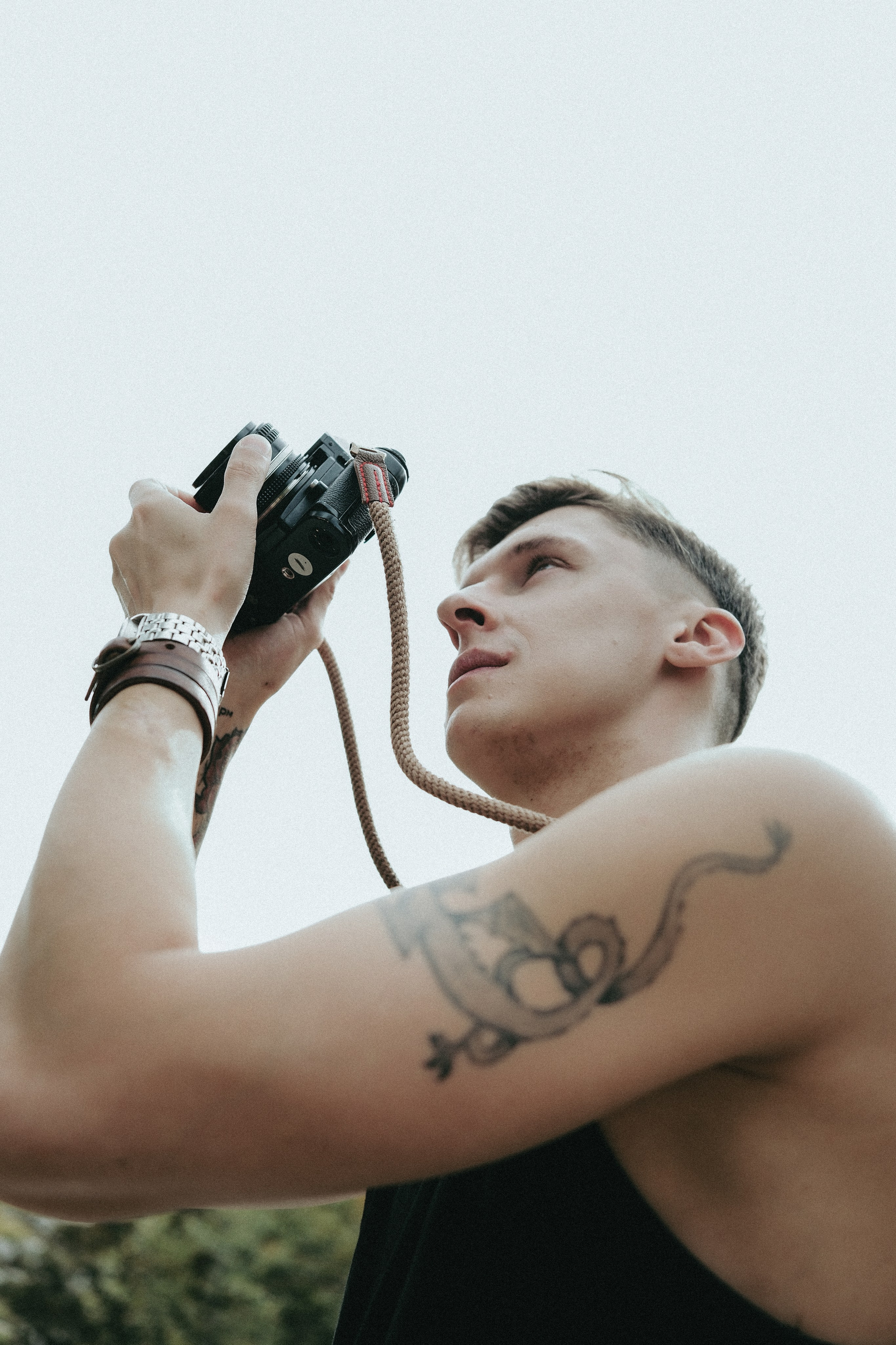 Nikita lost in the forest. Creative photographer in Madrid Anna Dvorianskaia