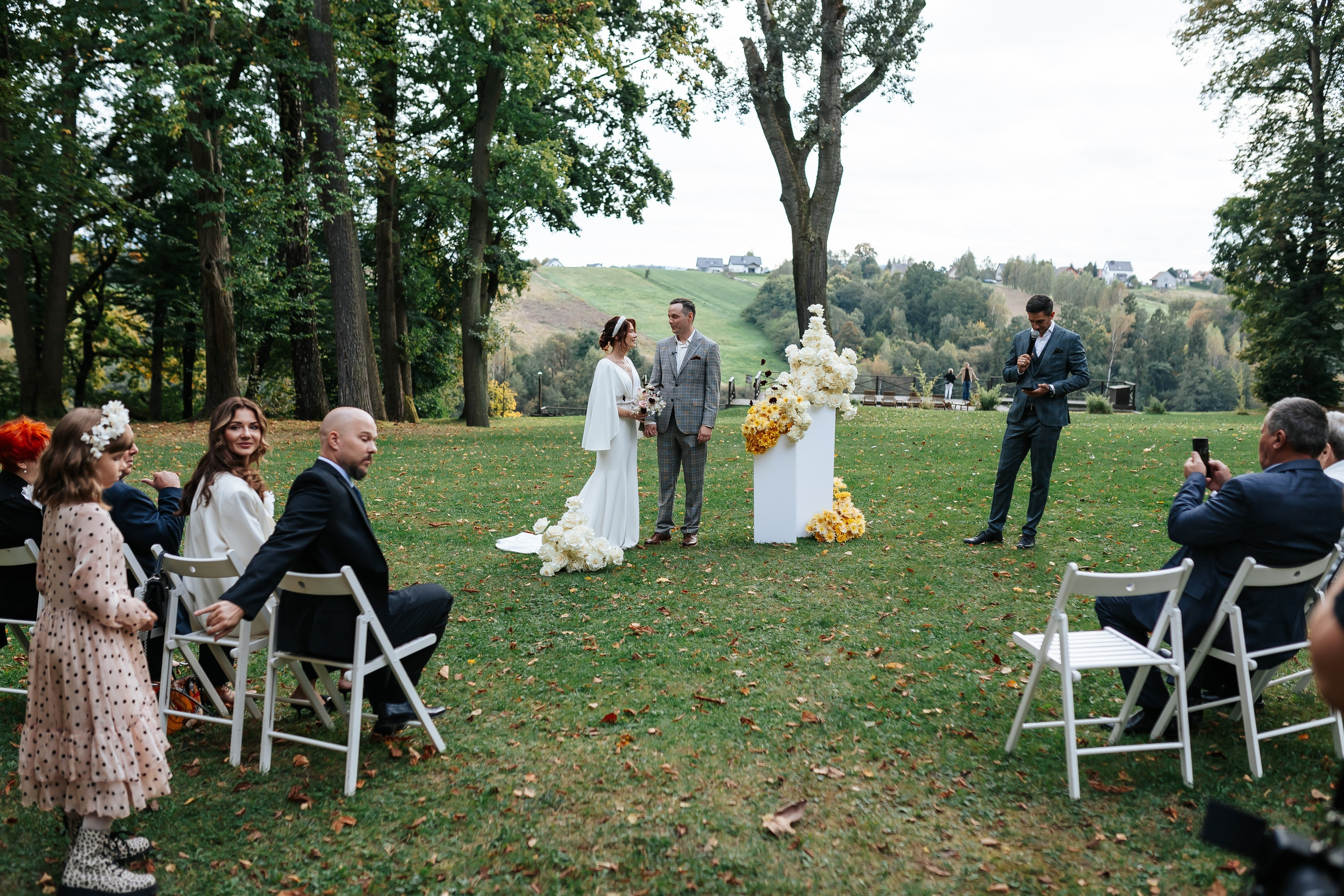 Maria & Serhiy. Dwor Sierakow. 25.09.2024. Fotograf ślubny i rodzinny w Krakowie Yana Klymova