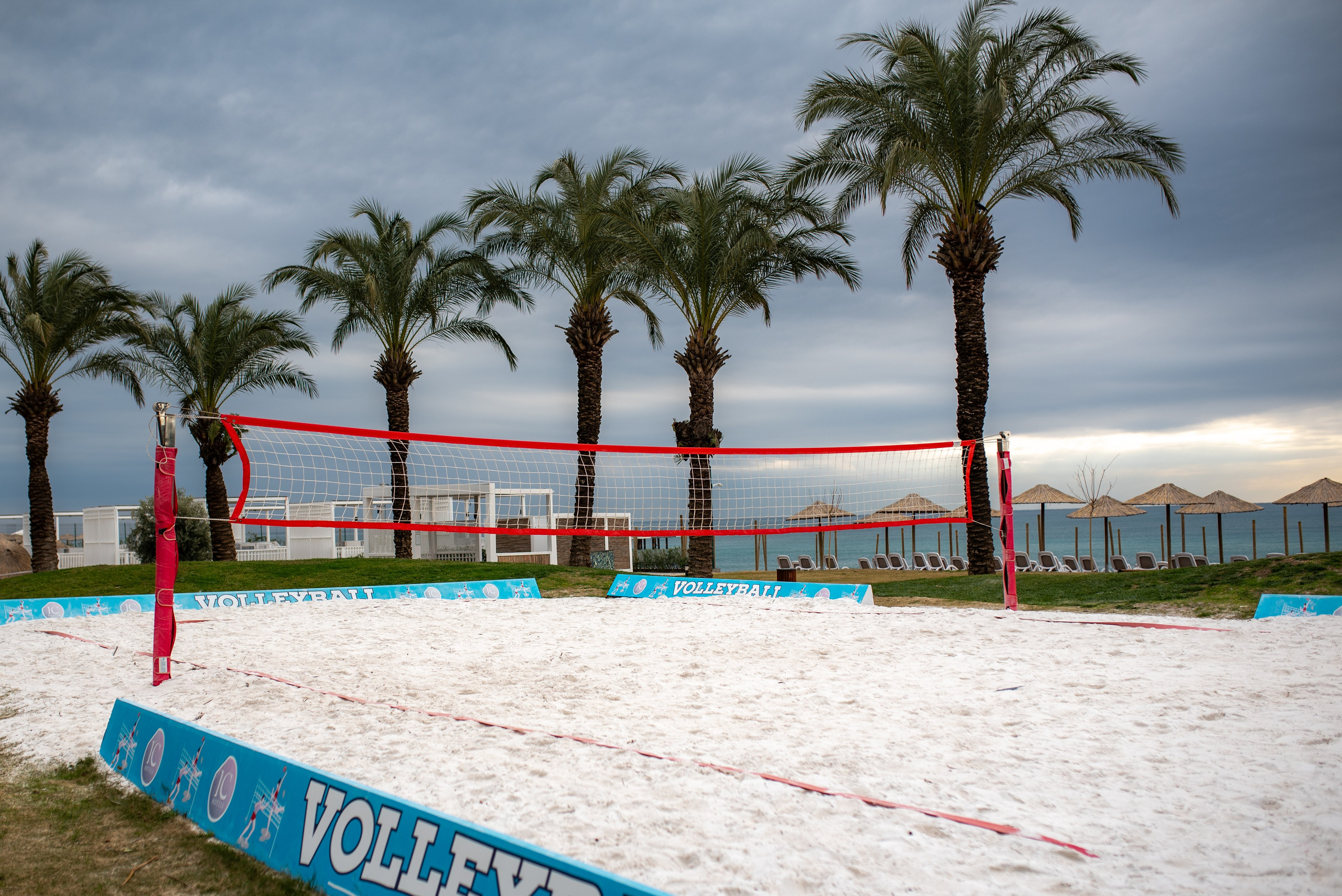 Outdoor sports and recreation area at the IC Hotels family resort in Antalyaby a professional photographer.