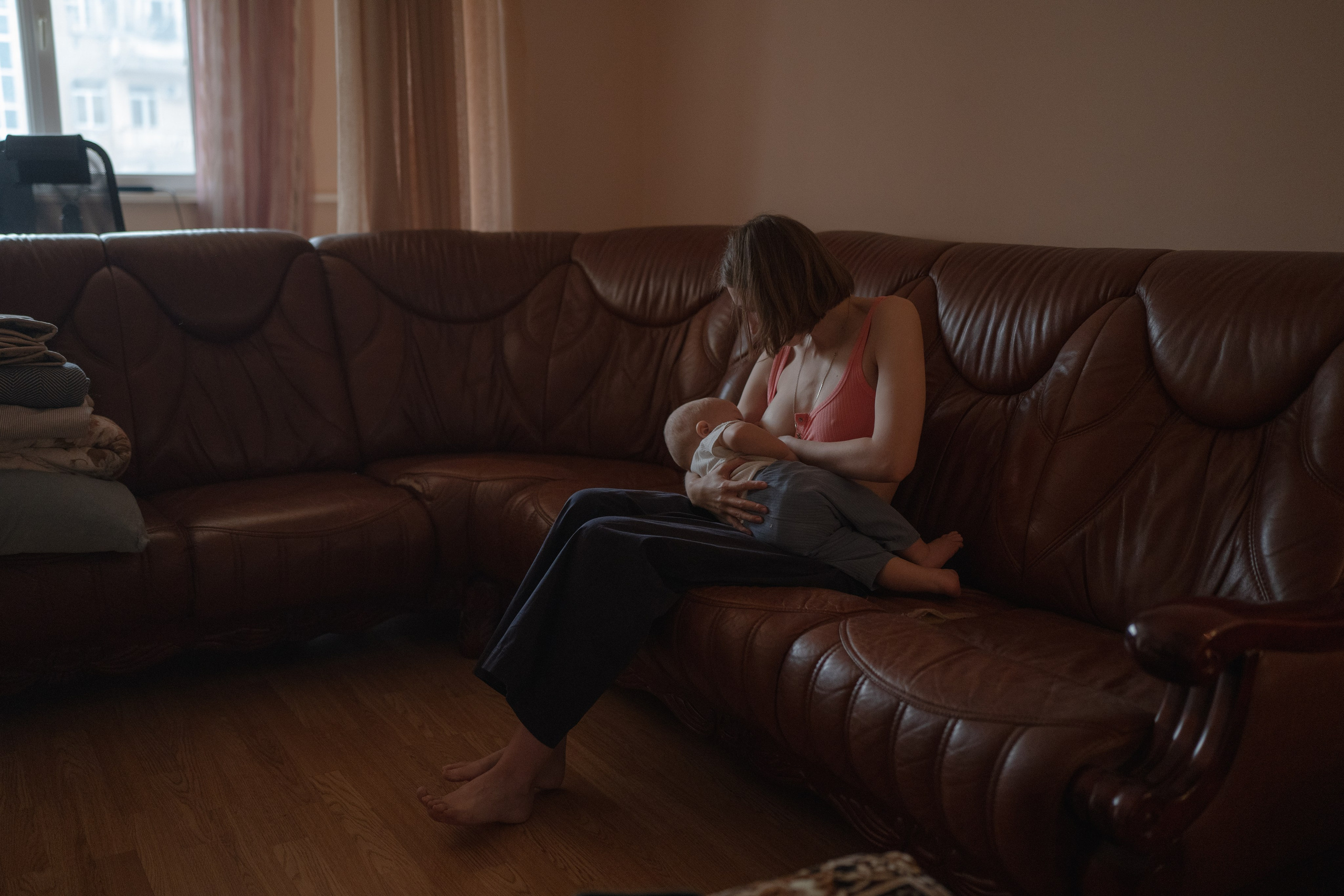 Alena, Vlad and their son Lev. Main