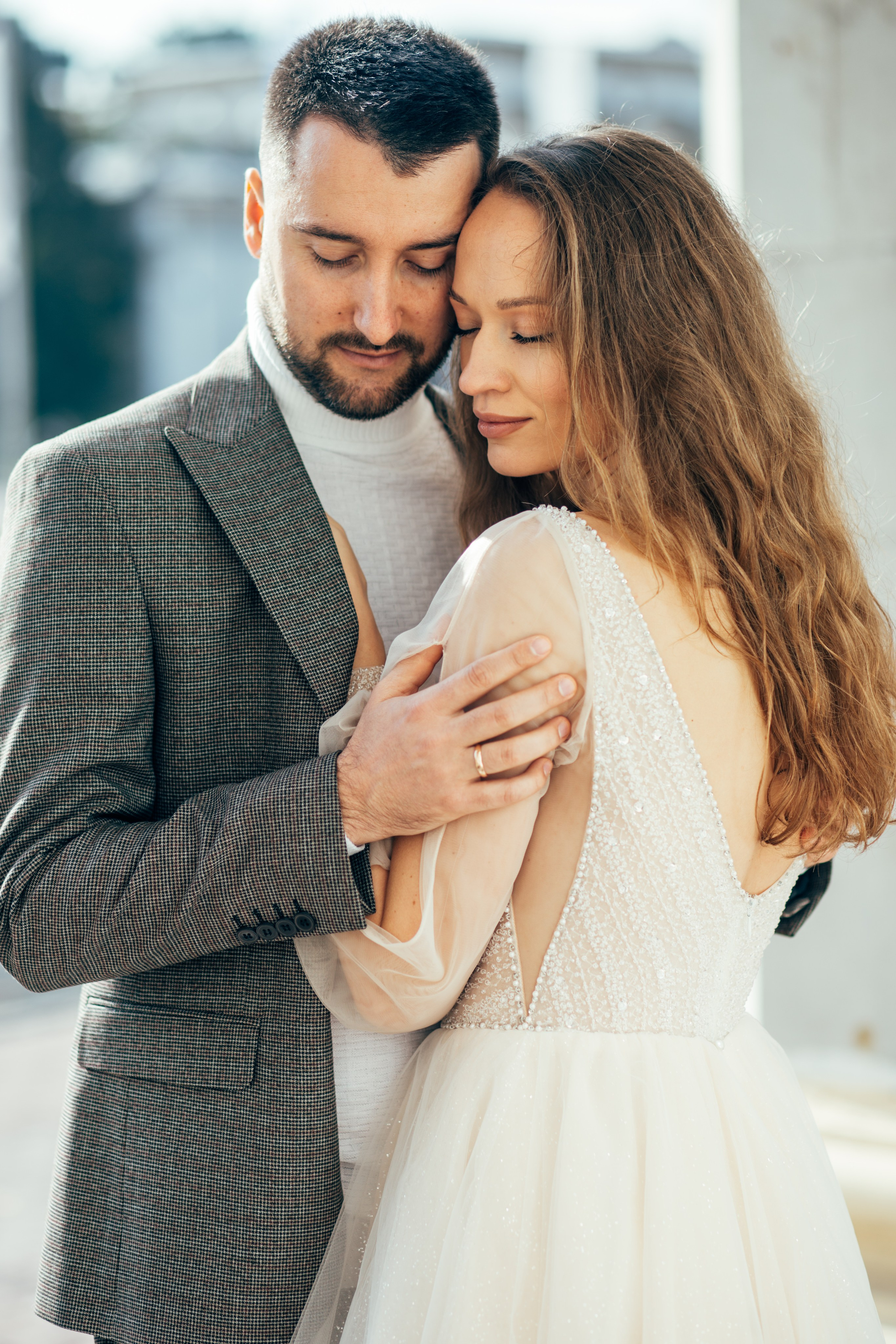 Vika anf Pavel. Portrait family photographer in Berlin Elena Zakh