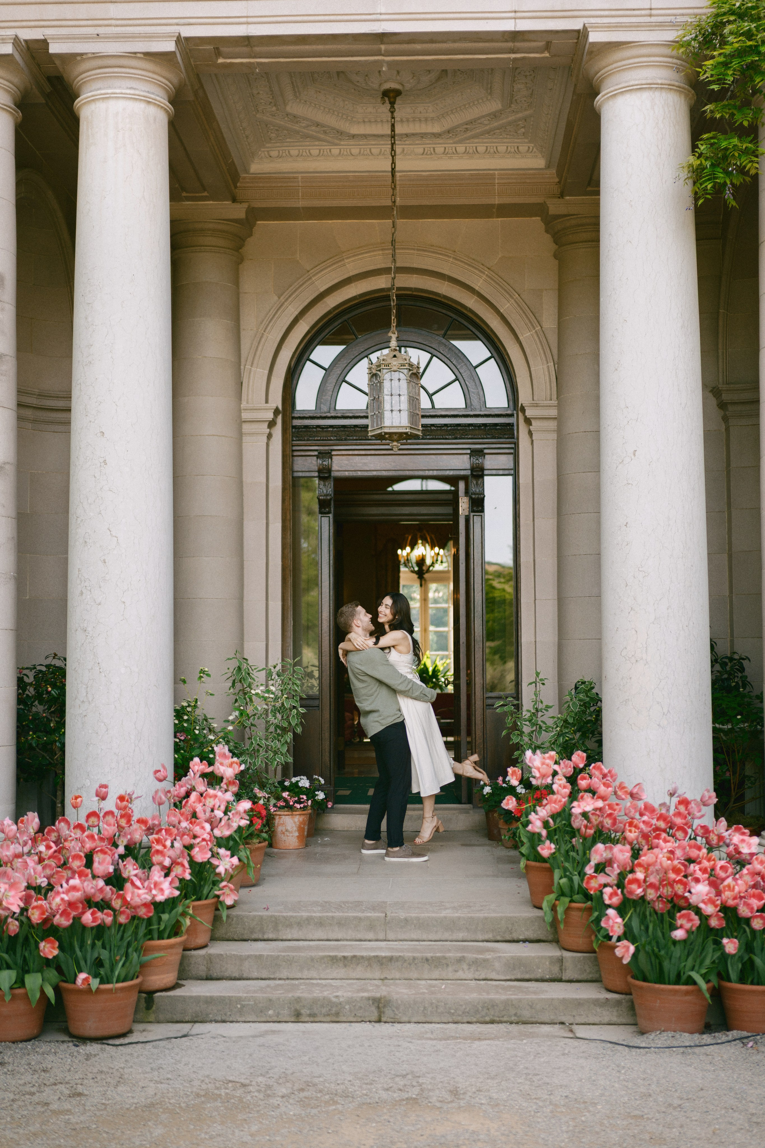 Engagement at Filoli Historic House & World-Class Garden. Wedding Photography & Videography Team in California, Los Angeles, San Francisco, San Diego and Travel