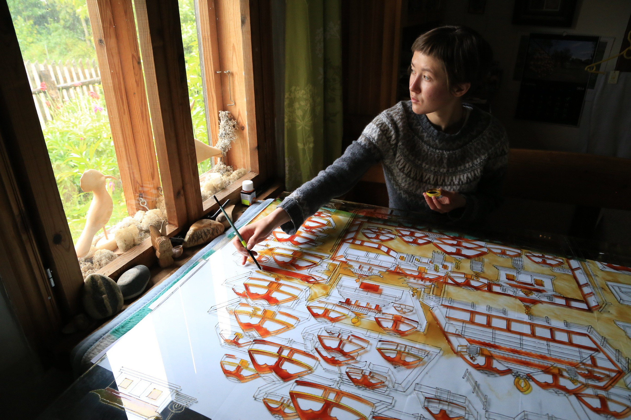 Museum of Mongolia in Buda Ruska near Suwałki. Artist, photographer, graphic designer, dreamer