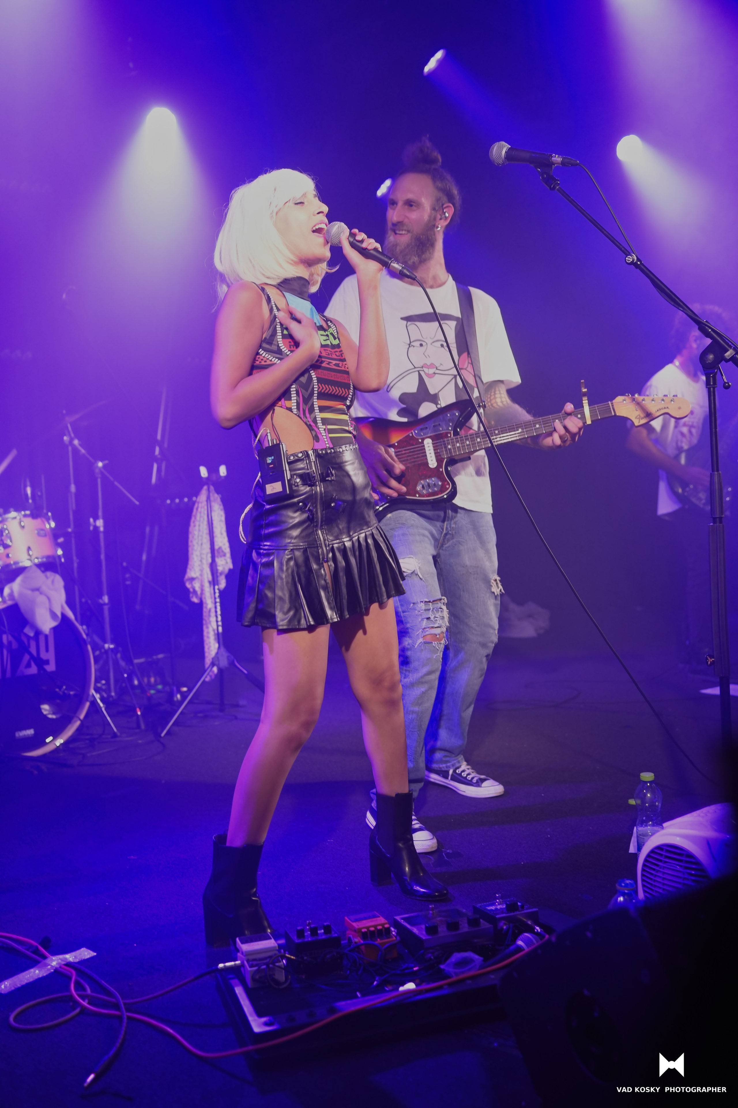 Roy Star & Group — Nirvana tribut TLV Grey club. Vad Kosky Photographer