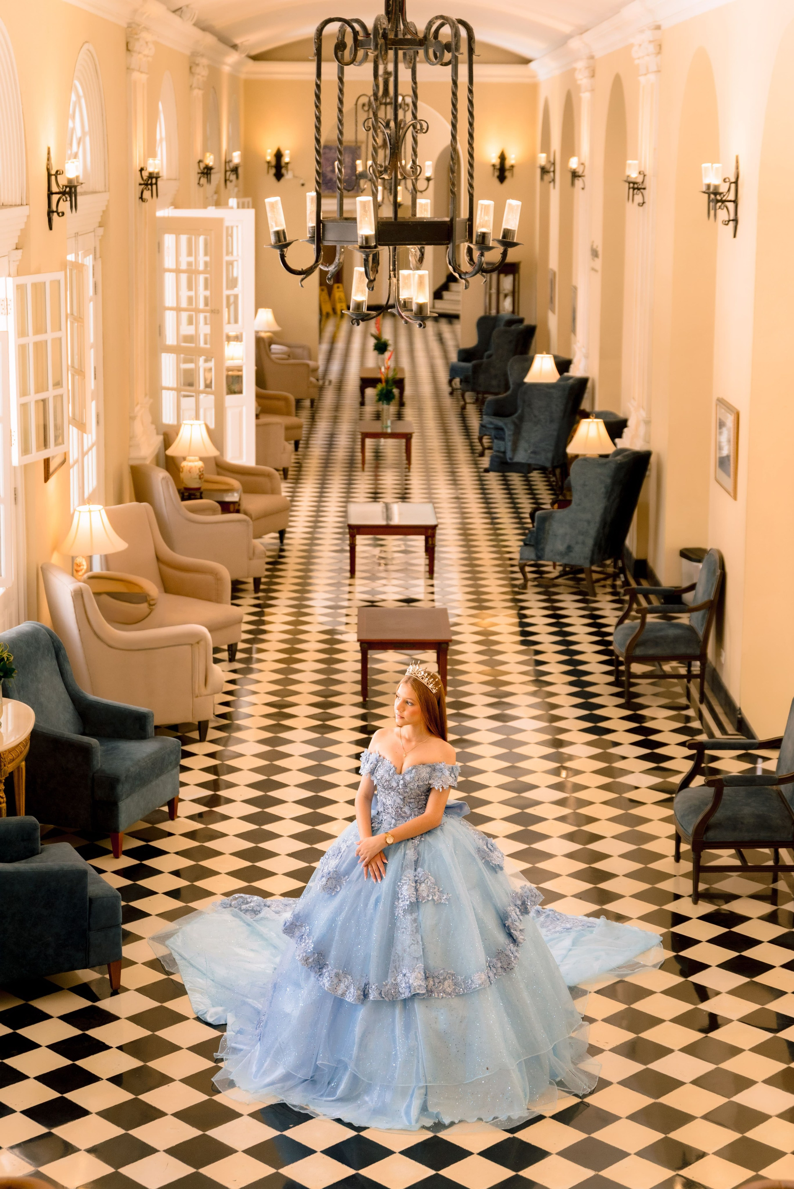 Sesión prequince años en lujoso hotel el prado en Barranquilla
