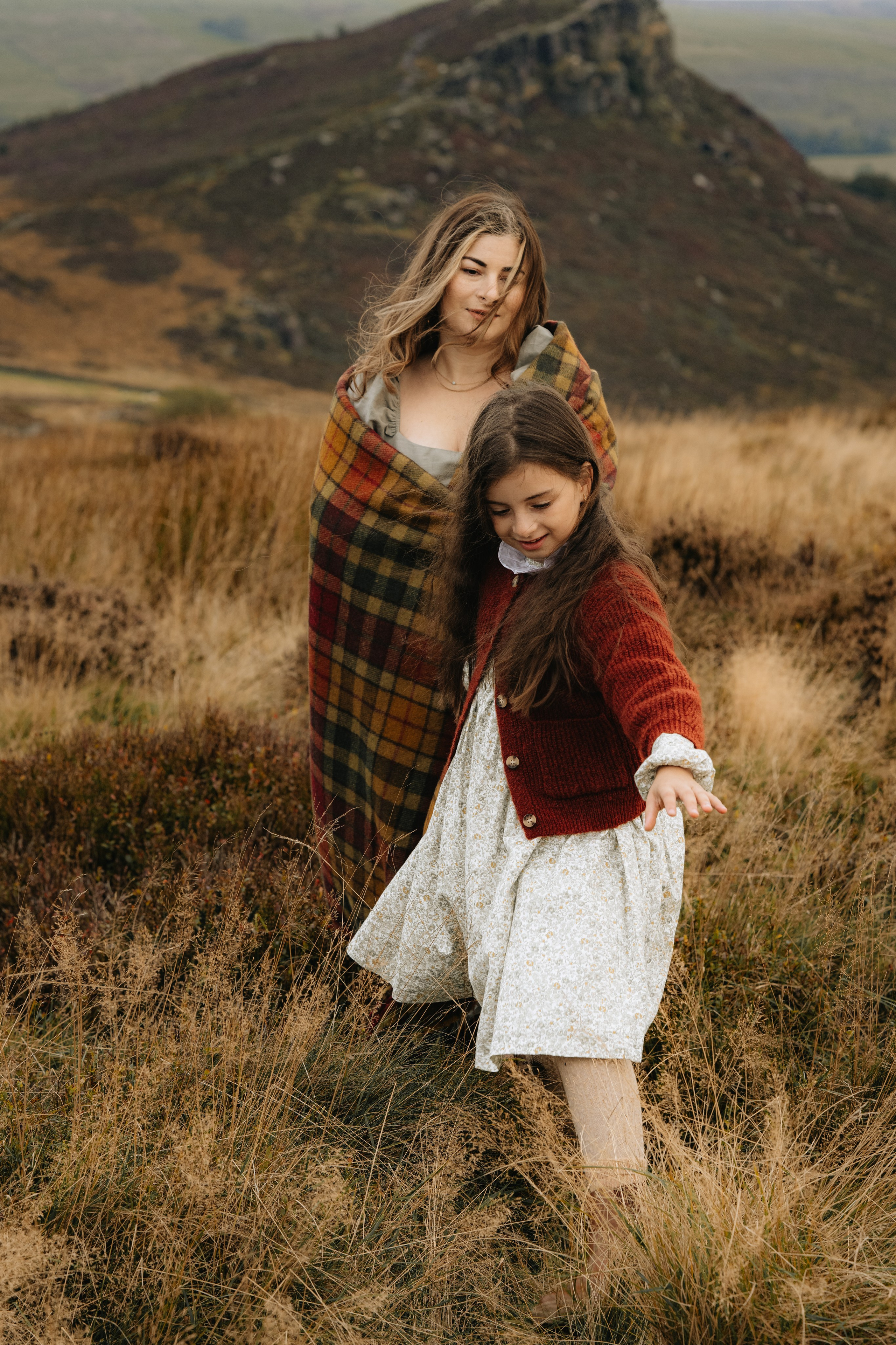 Mommy and me, Peak District. Tania Gandrabur, photographer in West Midlands, England