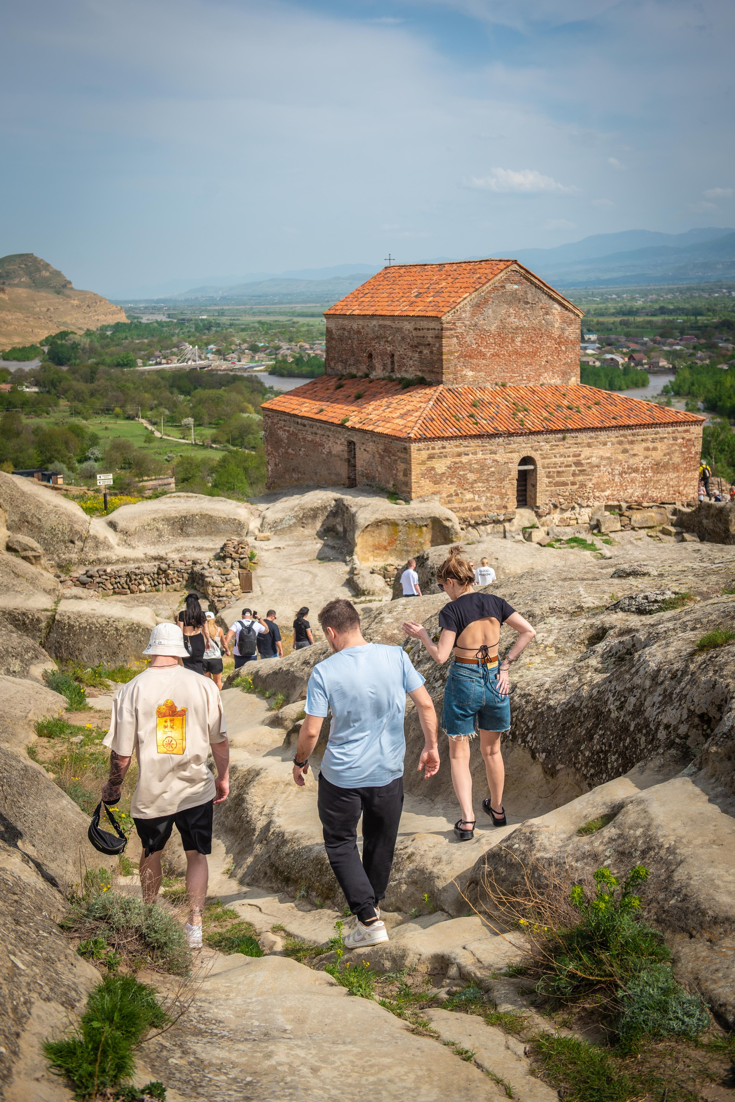 Uplistsikhe. Photographer in Tbilisi