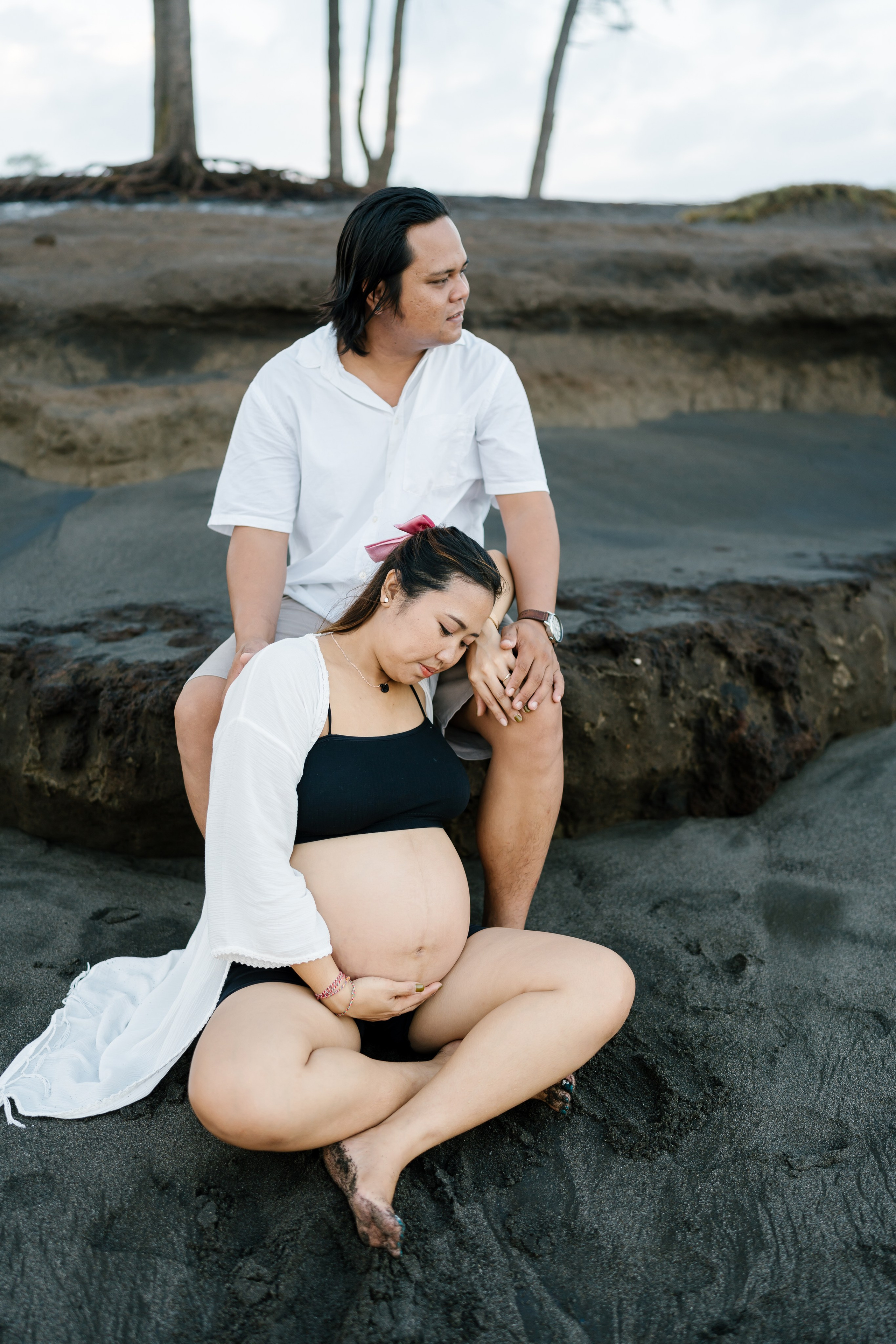 Maternity Photoshoot in Bali. Female Photographer in Bali