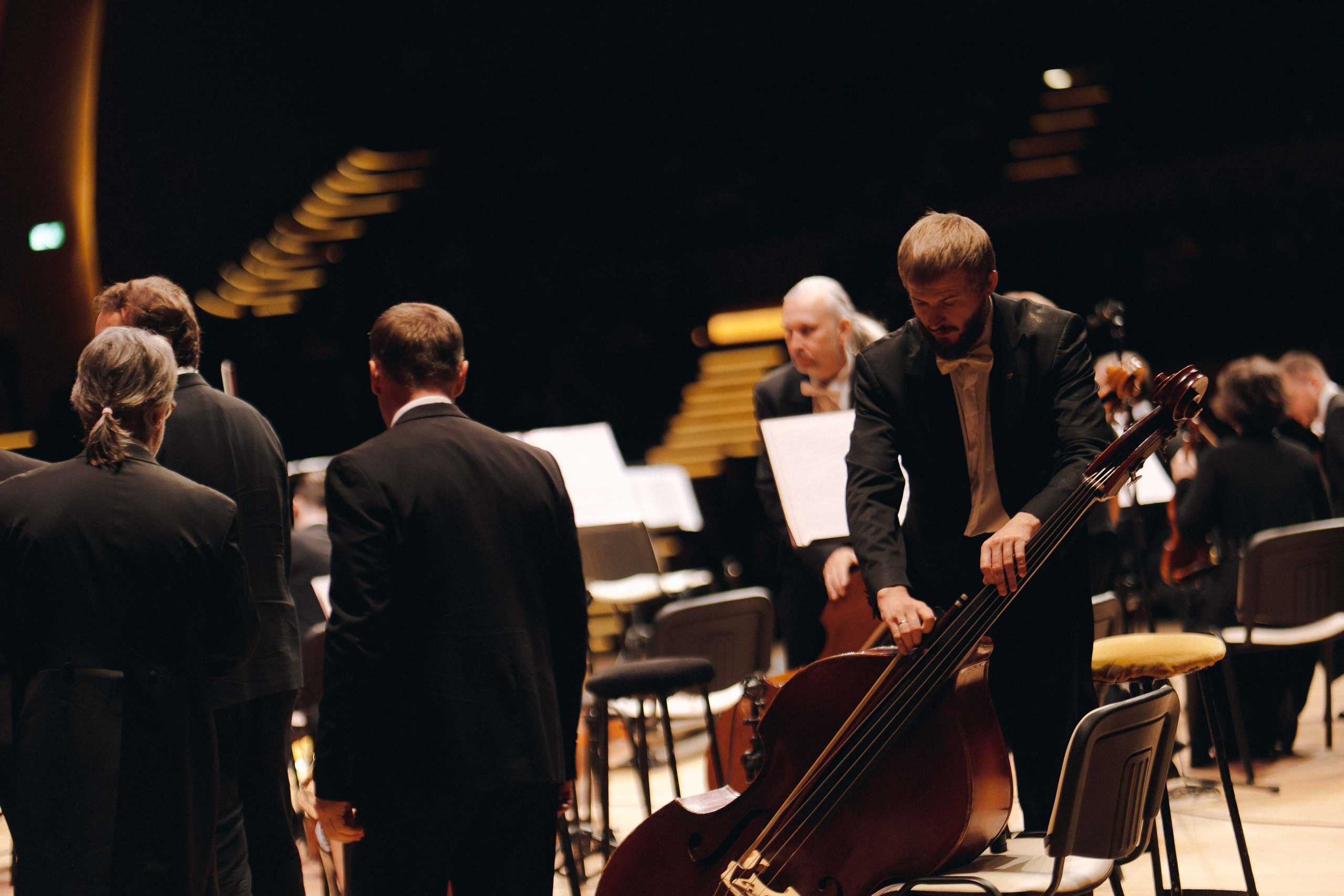 The Tchaikovsky Academic Grand Symphony Orchestra in Baku. Wedding&Event photographer Ismail Rzayev in Baku