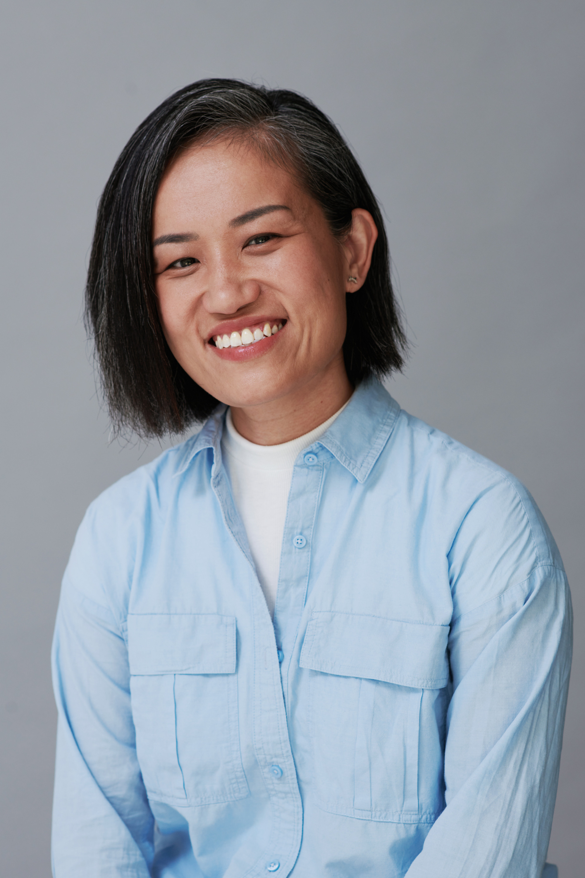 Zakelijke portretfotograaf in Amsterdam en Almere, portret van de vrouw in de studio