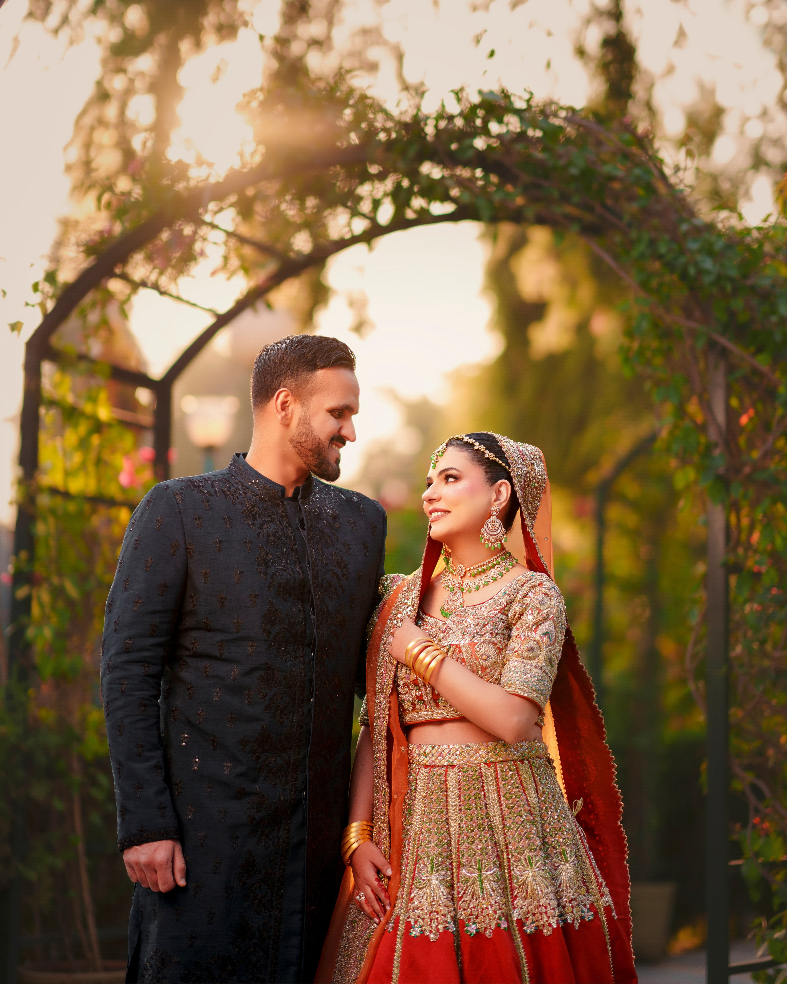 Halima and Yousef. House of Taimur Riaz Khan