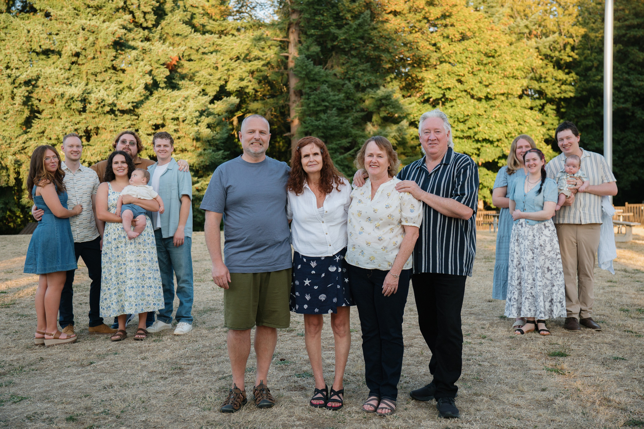 Courtney’s family. Photographer in Washington Sophia D