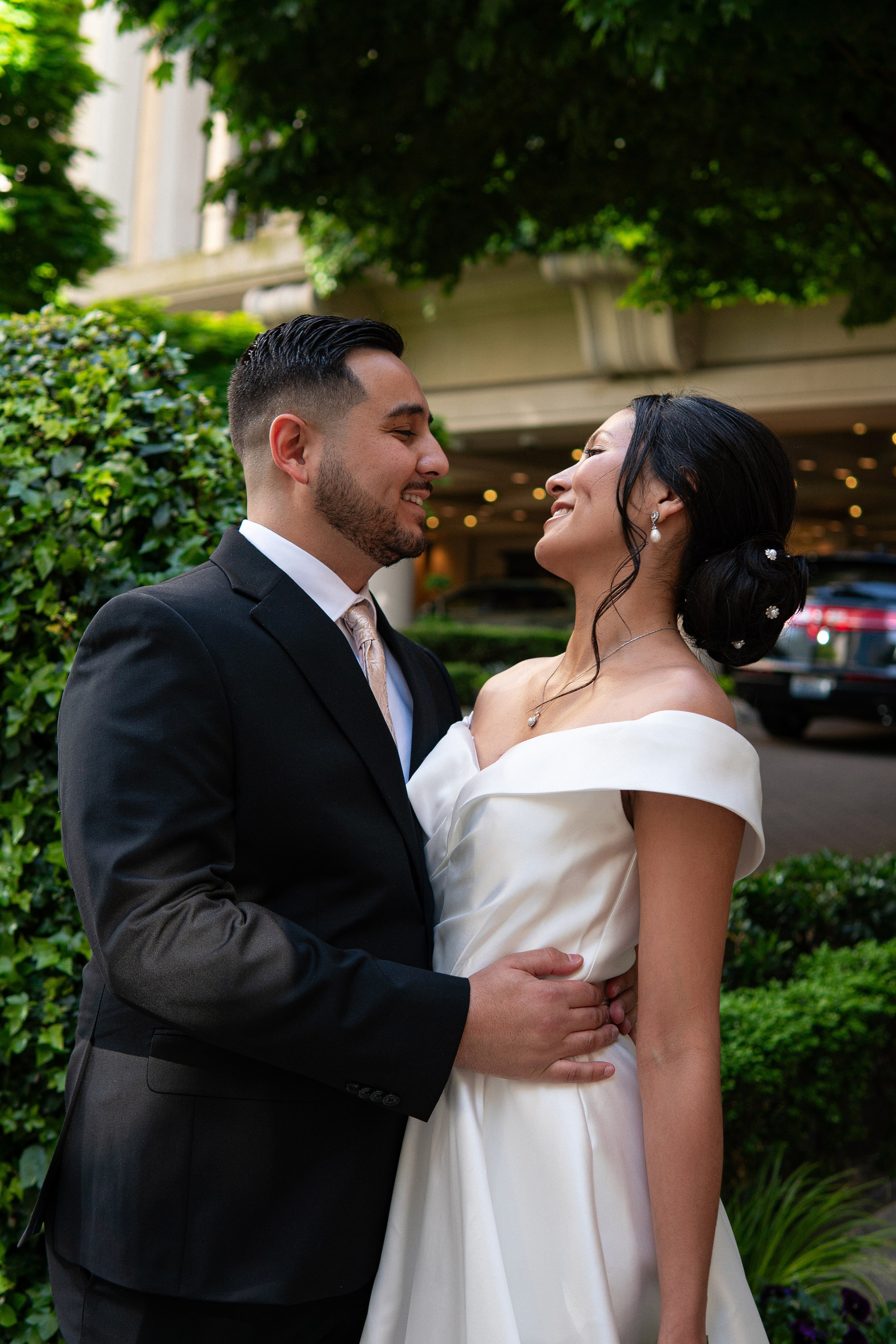 Bessie and Julio | Wedding Portrait session. Photographer in Washington Sophia D