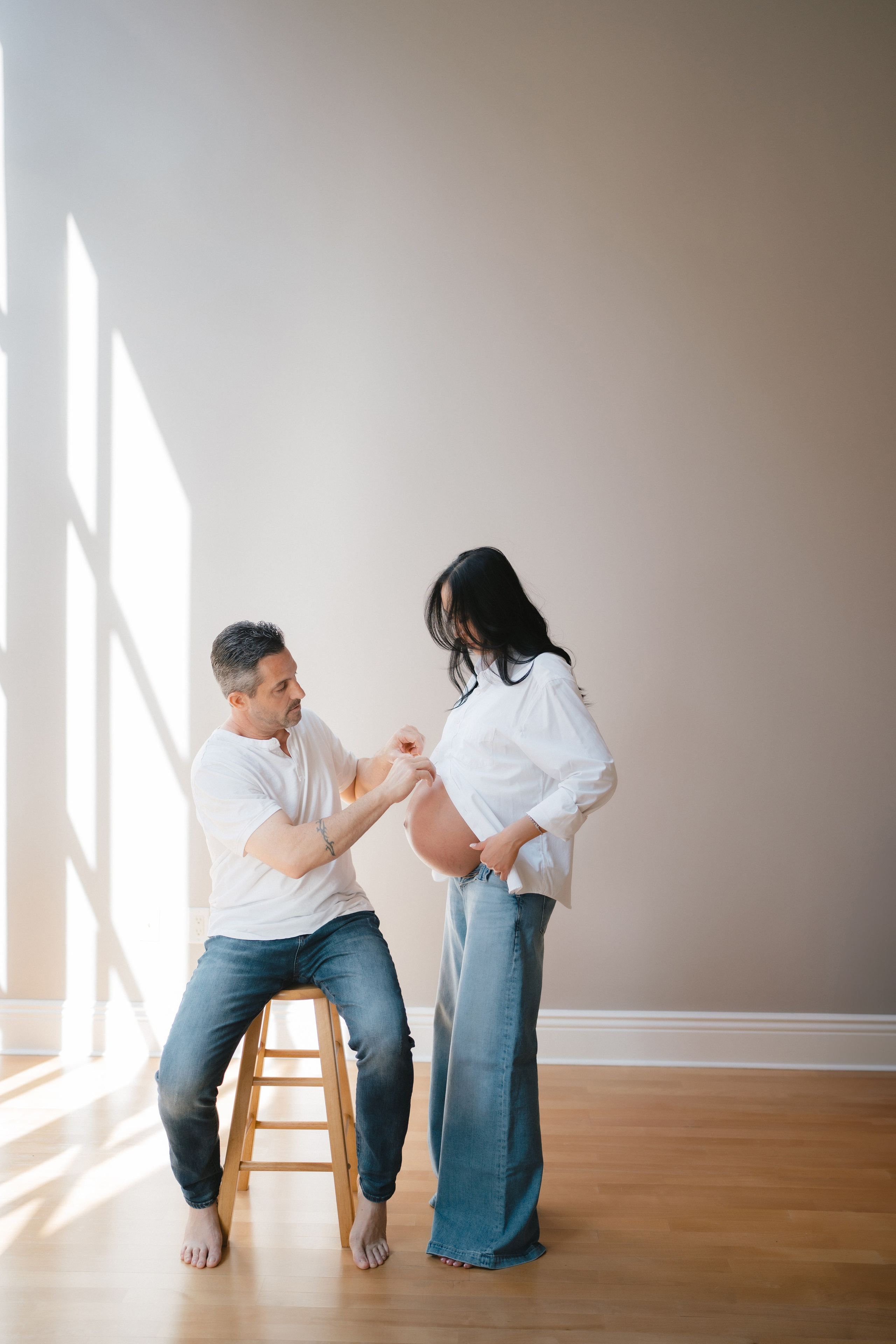 Studio Maternity Session. Soulo Photography | San Francisco Bay Area Based Photographer