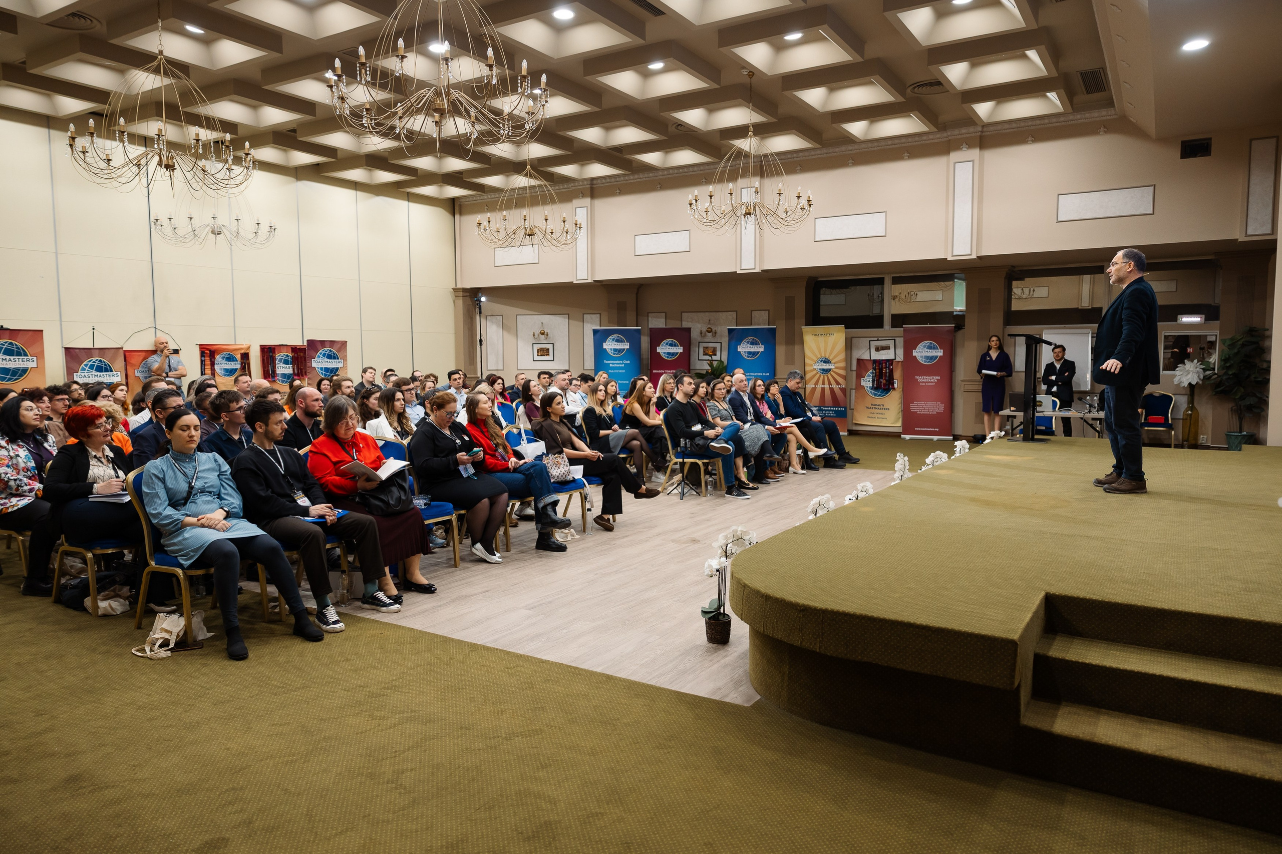Toastmasters Conference. Marius Ciocan