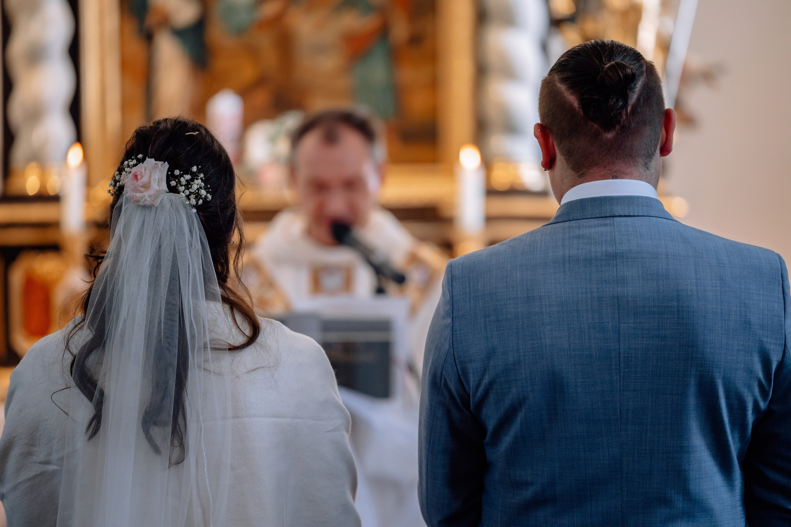 Trauung und Taufe: Heilig-Kreuz-Kirche. Hochzeitsfotograf München Taufe Familienfotograf Tanja Mauke