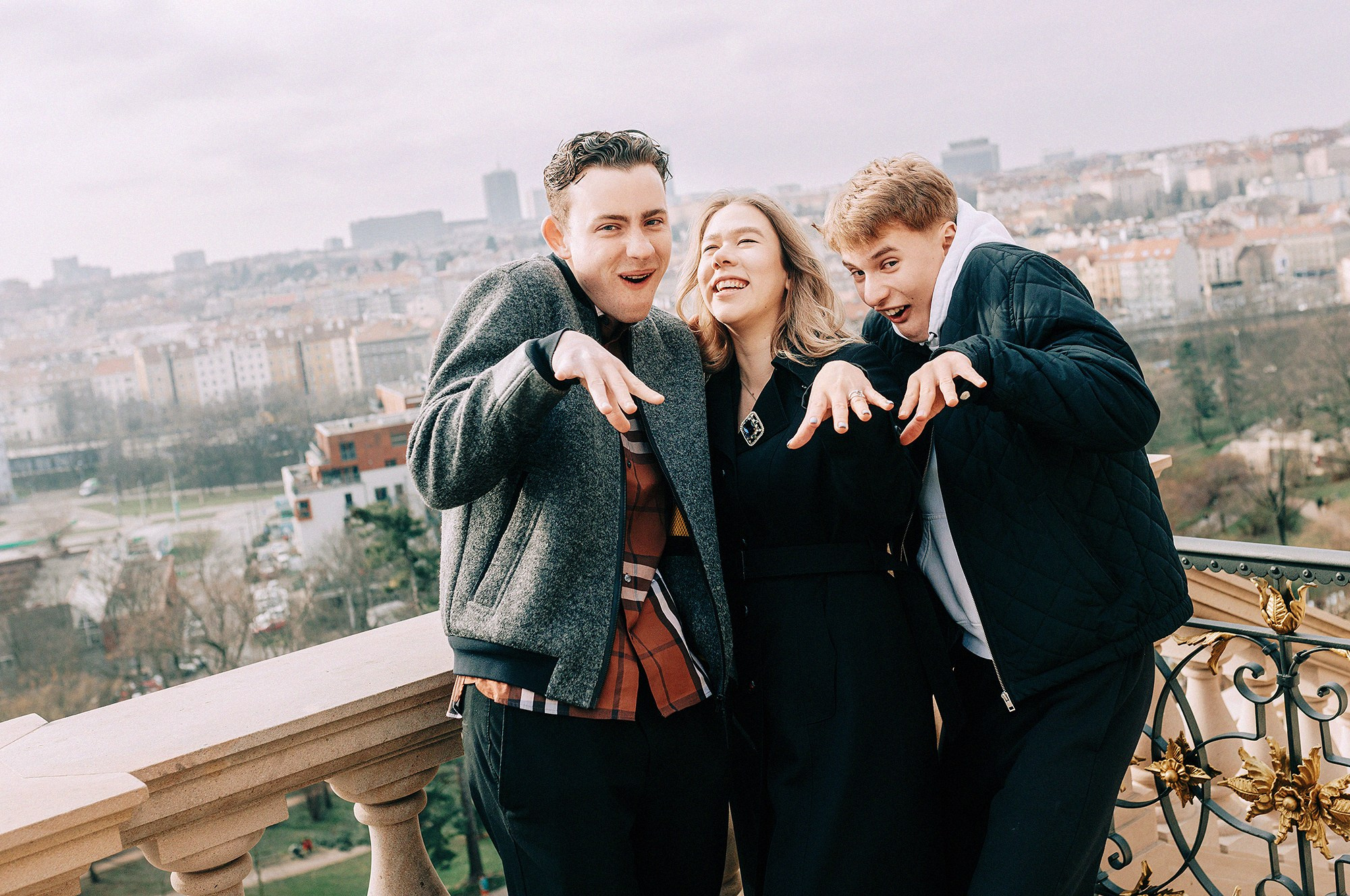 Наталья с семьей. Family and wedding photographer in Prague Natalia Fedori