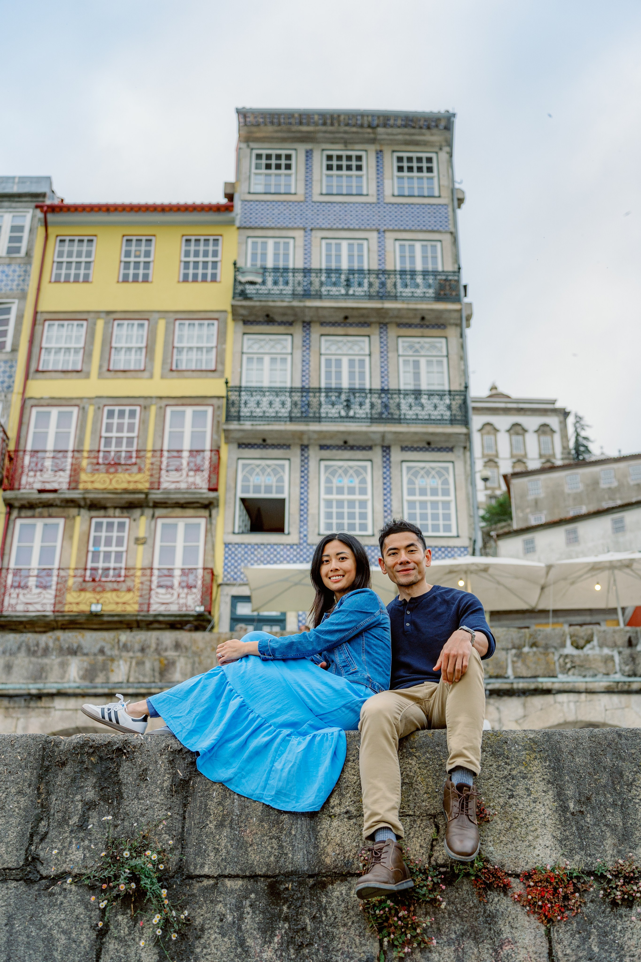 МИШЕЛЬ И ДАРАР В ПОРТУ. Фотограф в Португалии Полина Готовая