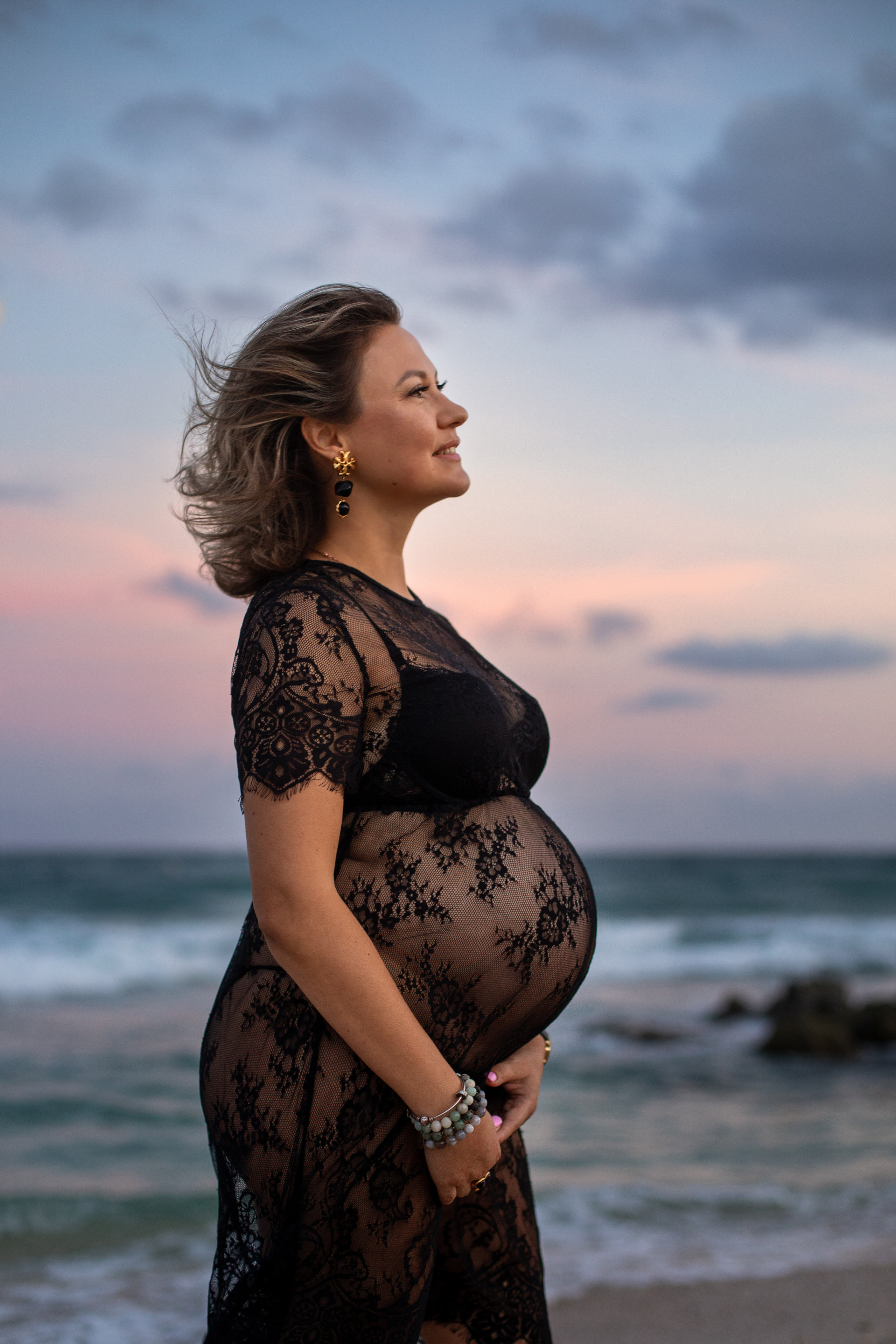 Maternity. Lana Krichev family photographer in South Florida