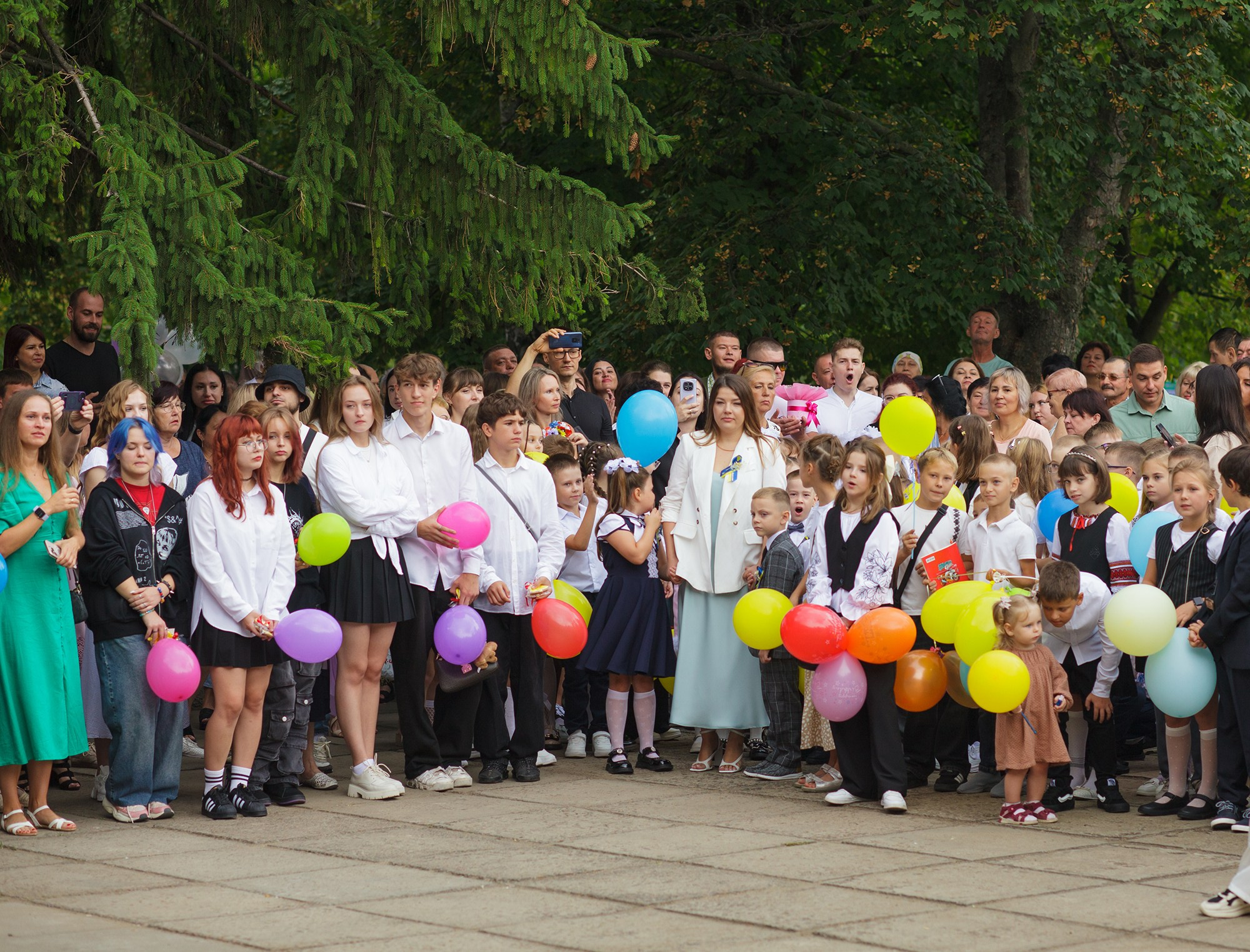 1 вересня першоклашки