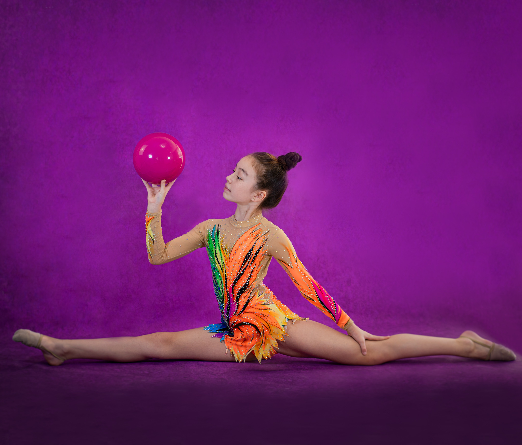 Nyha Gymnastics. Vancouver Kids Photographer