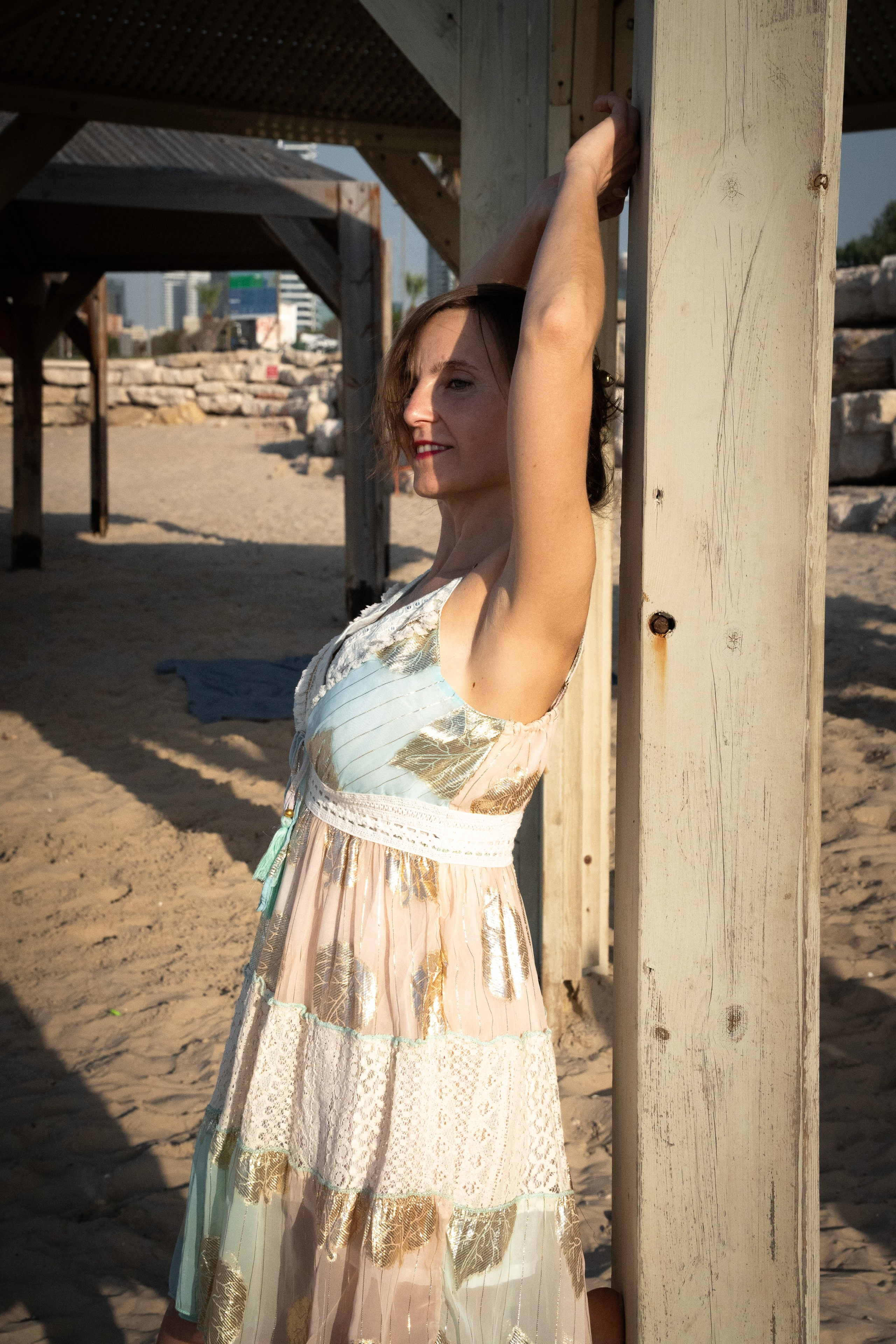 Yudith, Tel Aviv, Beach, November 2025. Divignbytehilah.com