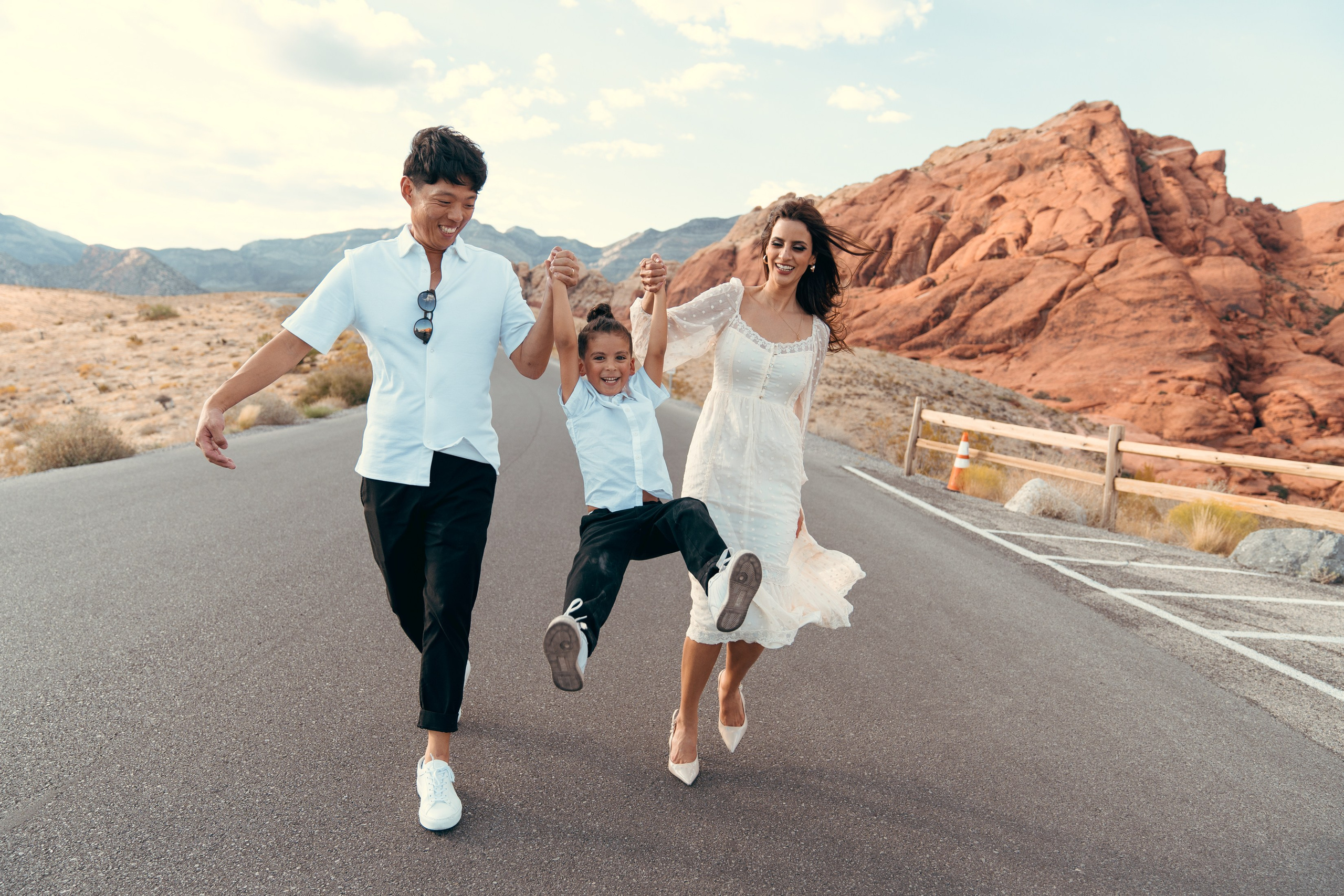 Chris&his family. Wedding & elopement photographer Viktoriya Kravtsov. Las Vegas