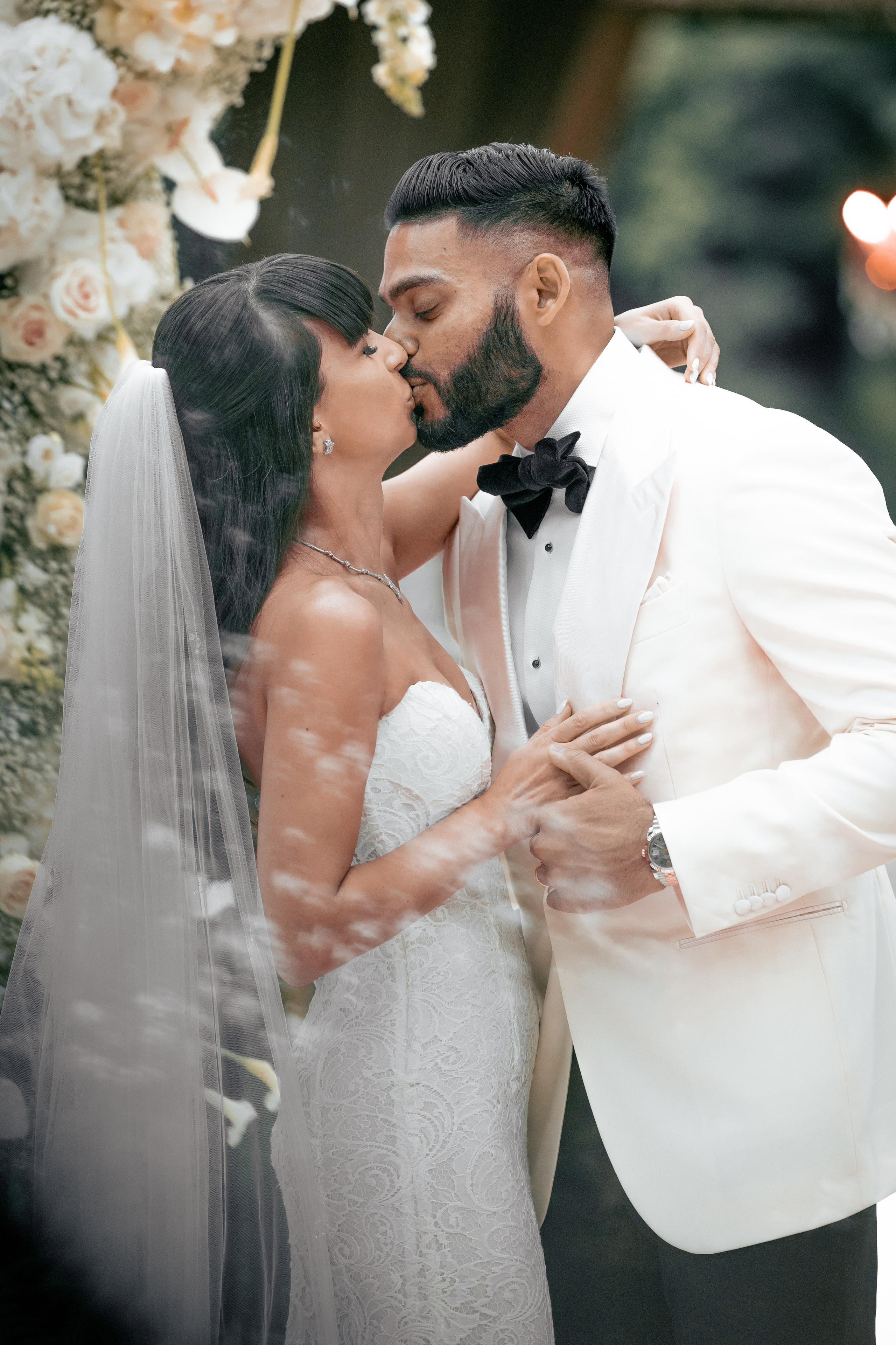 Katie and Suraj. Hfm photo+art