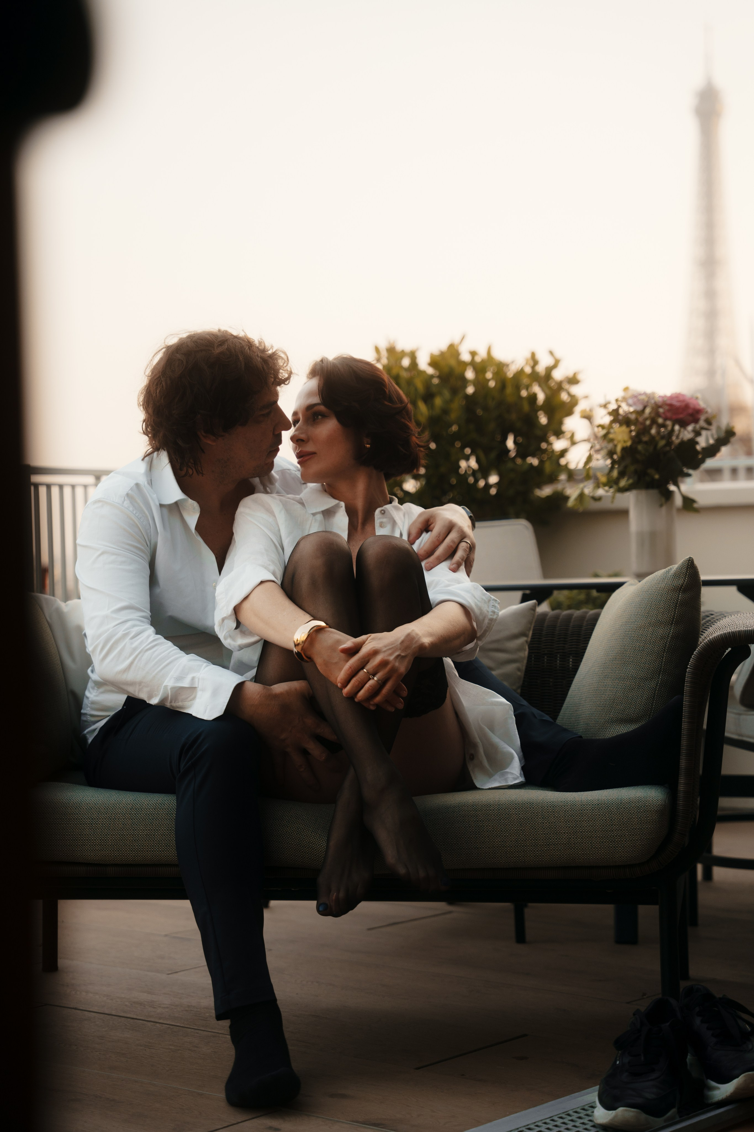 Ekaterina & Emanuele at Hôtel de Sers. Paris photographer — Polina Osipova