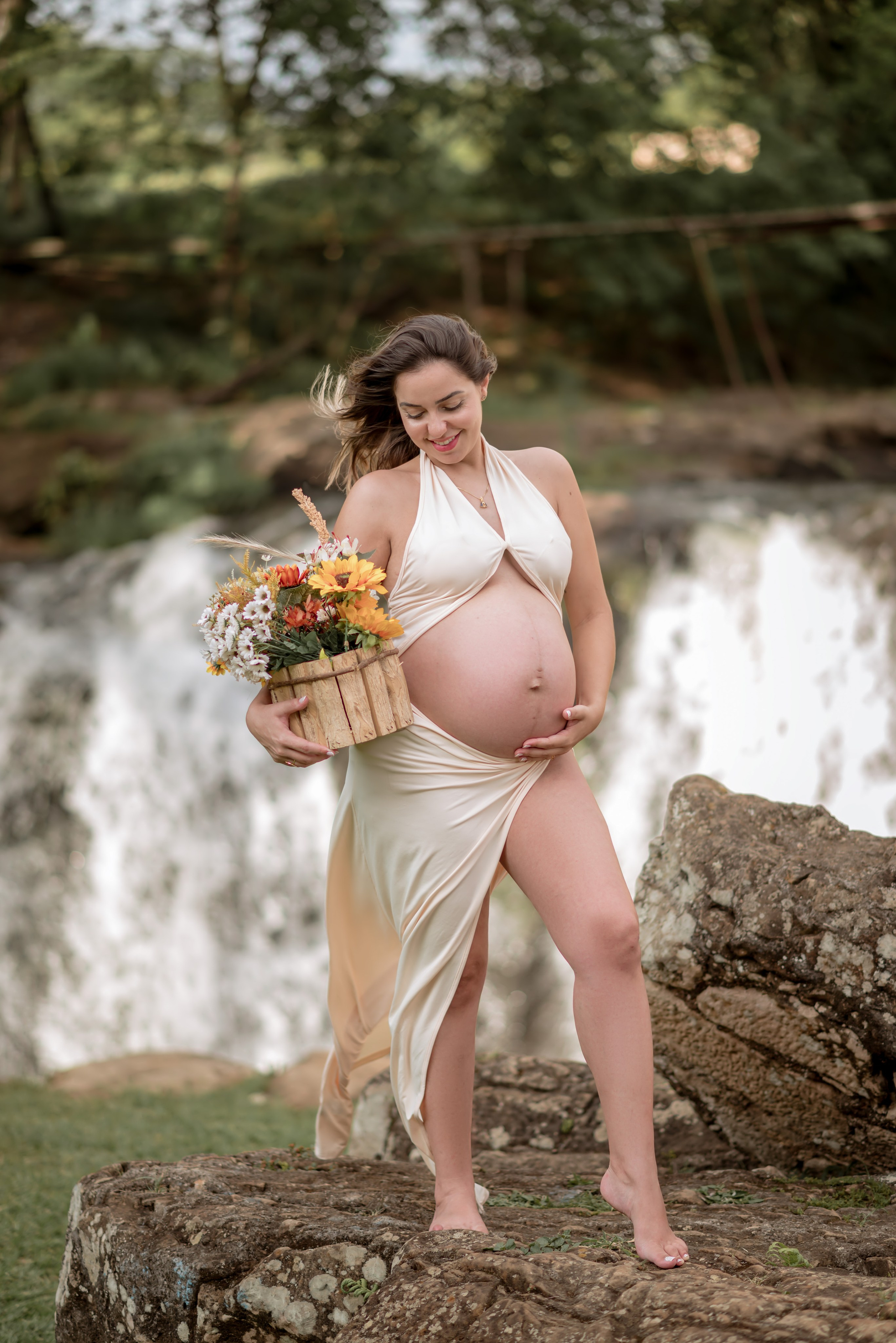 Fran Gestante. Wedding photographer Ana Koshi