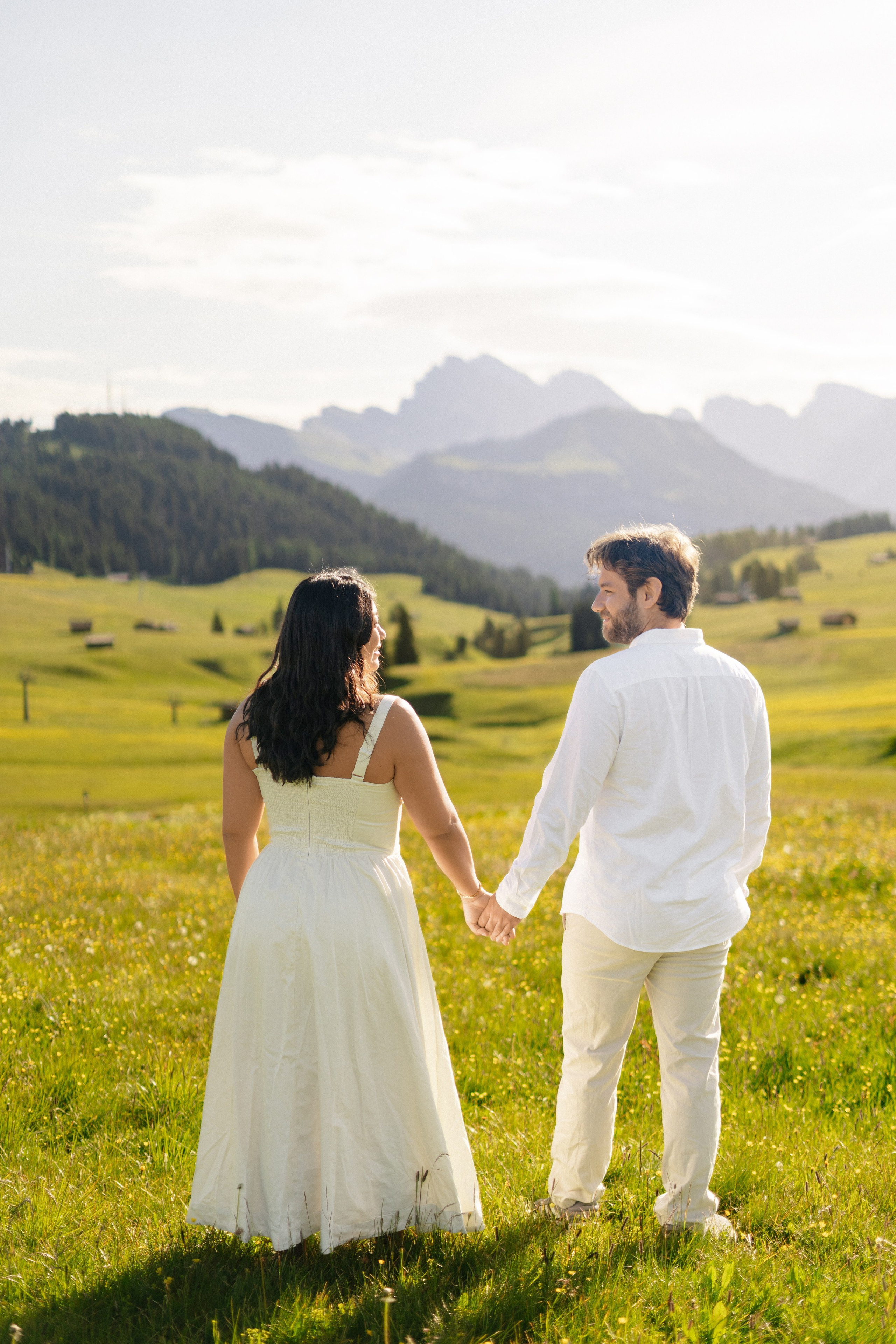 E & J (Alpe di Siusi, Dolomites, Italy). Marriage Proposal Photographer in Verona, Lake Garda and Dolomites| Diana Fedrigo