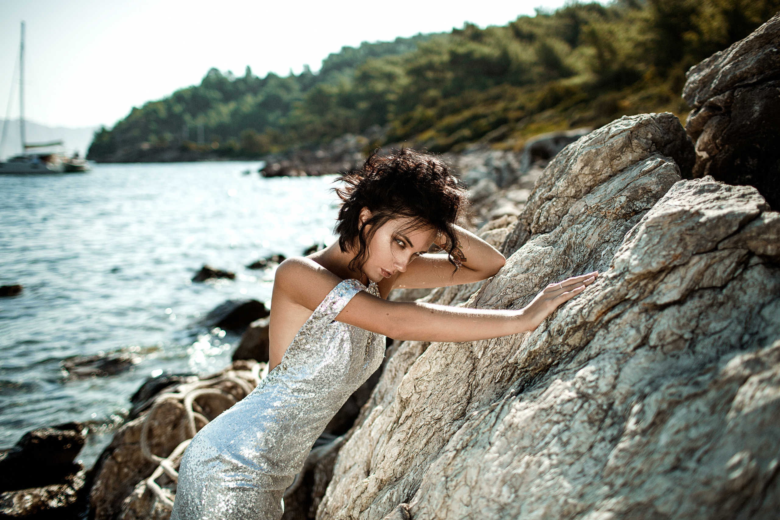 Marmaris photoshoot for a fashion designer. Julia Ganch I Fashion Wedding Photography I Cappadocia Turkey