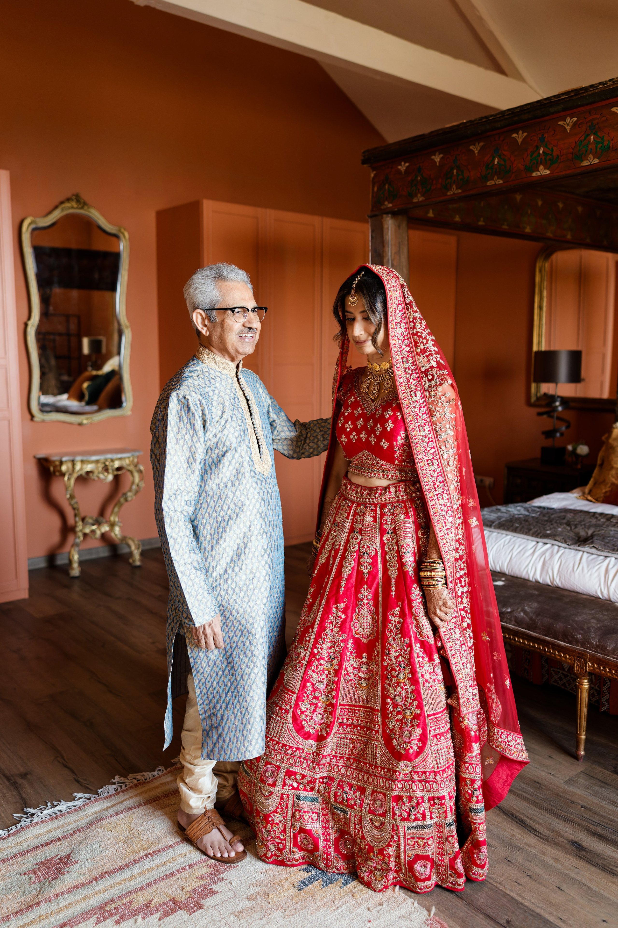 Indian wedding at Gran Villa Rosa, Barcelona