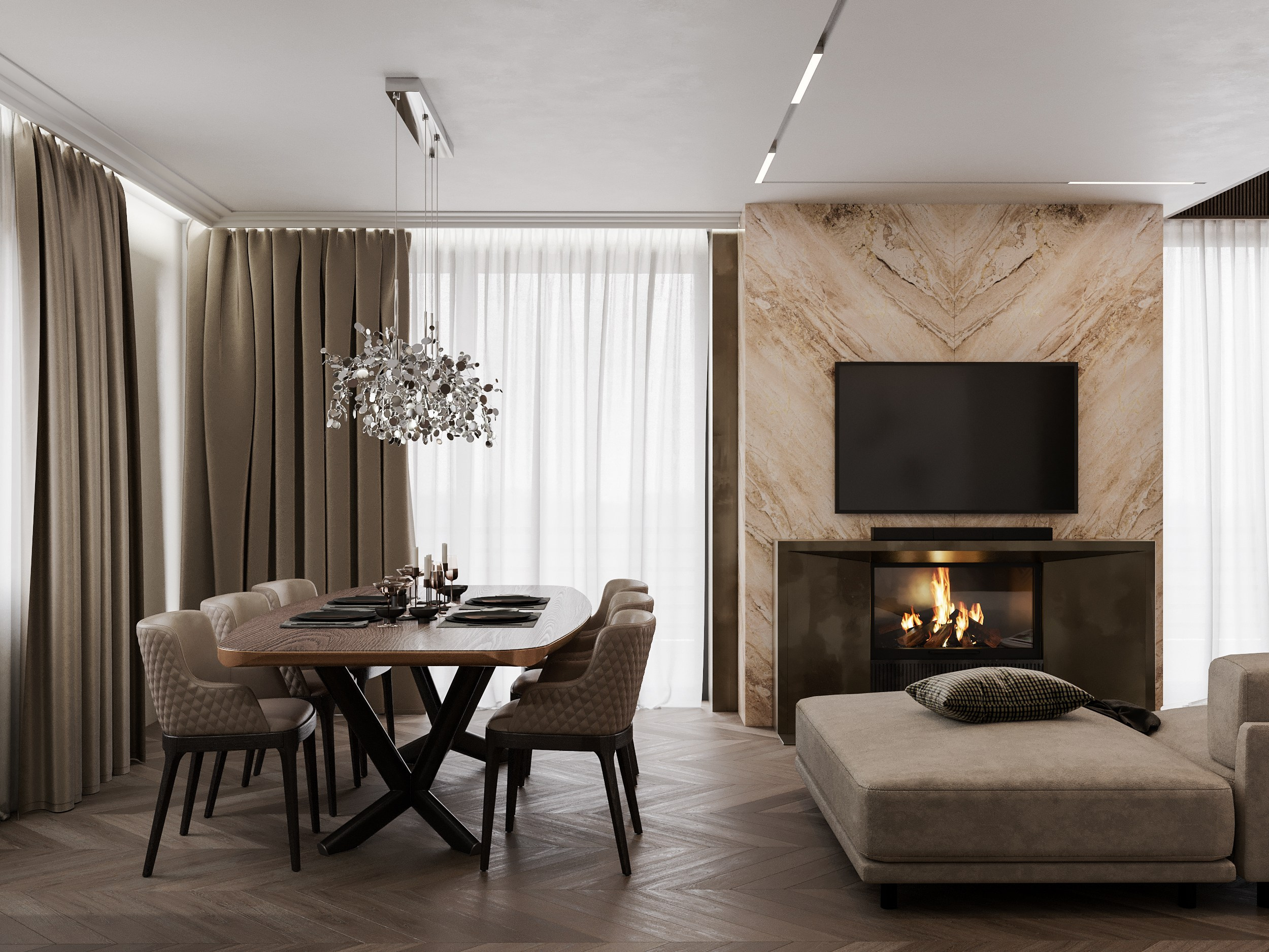 Obývací pokoj — 2. Filipenka architects