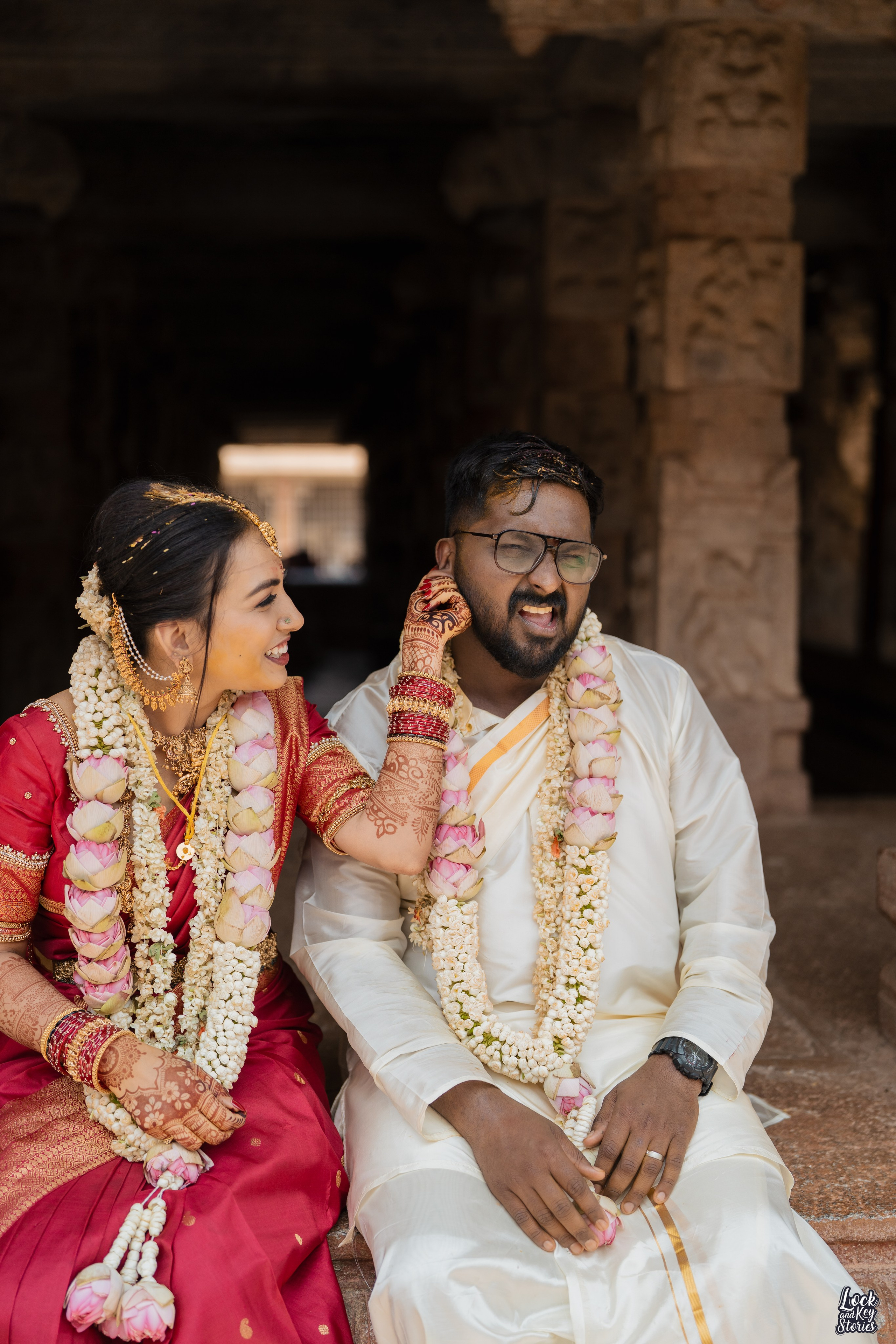 Jithin & Kalyani. The Lock And Key Stories