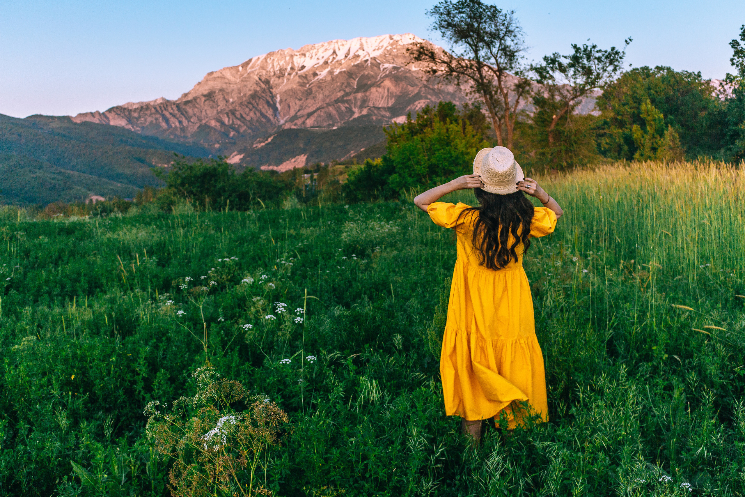 За городом (горы, сады, поля). Женский и семейный фотограф в Ташкенте