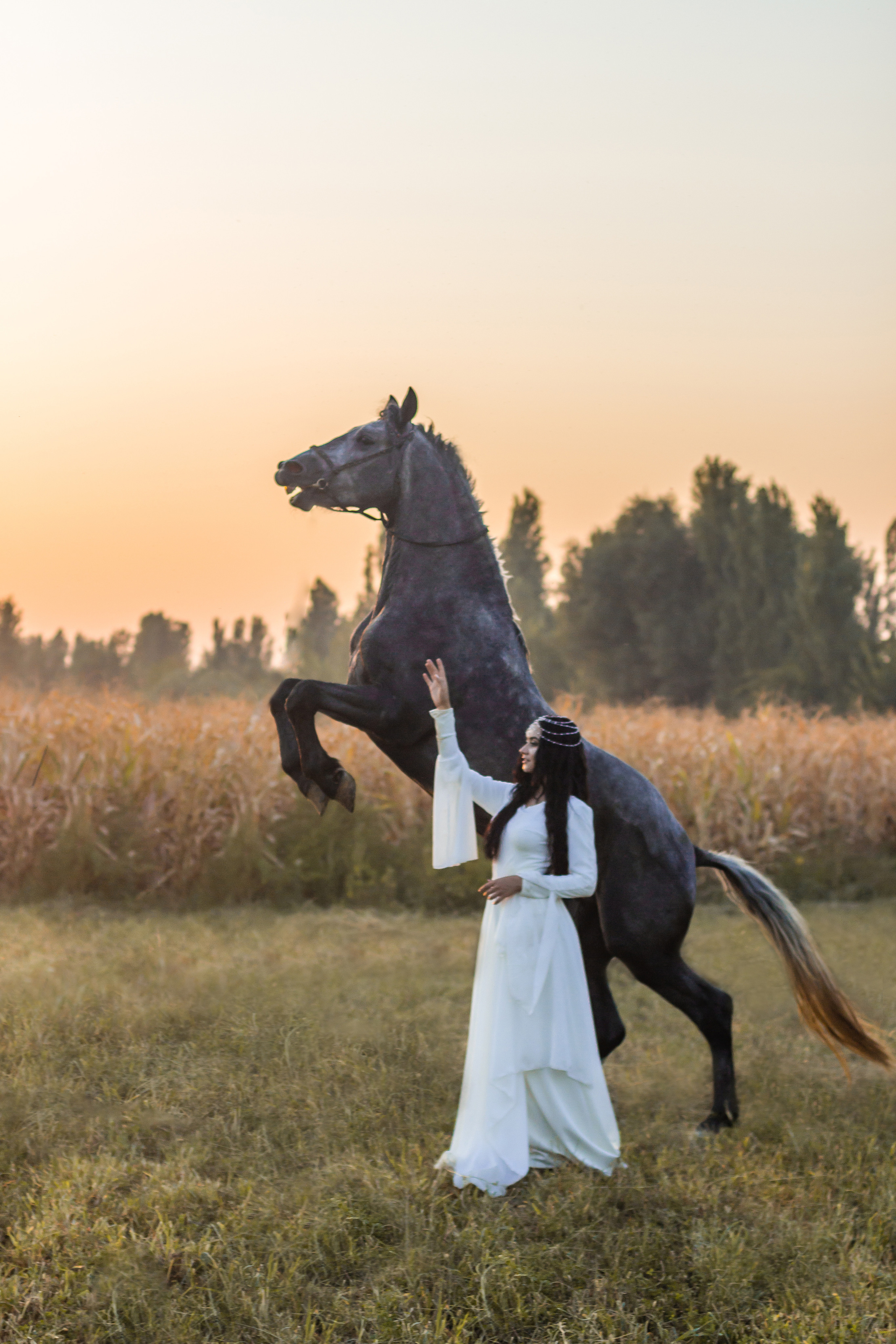 С лошадьми. Женский и семейный фотограф в Ташкенте